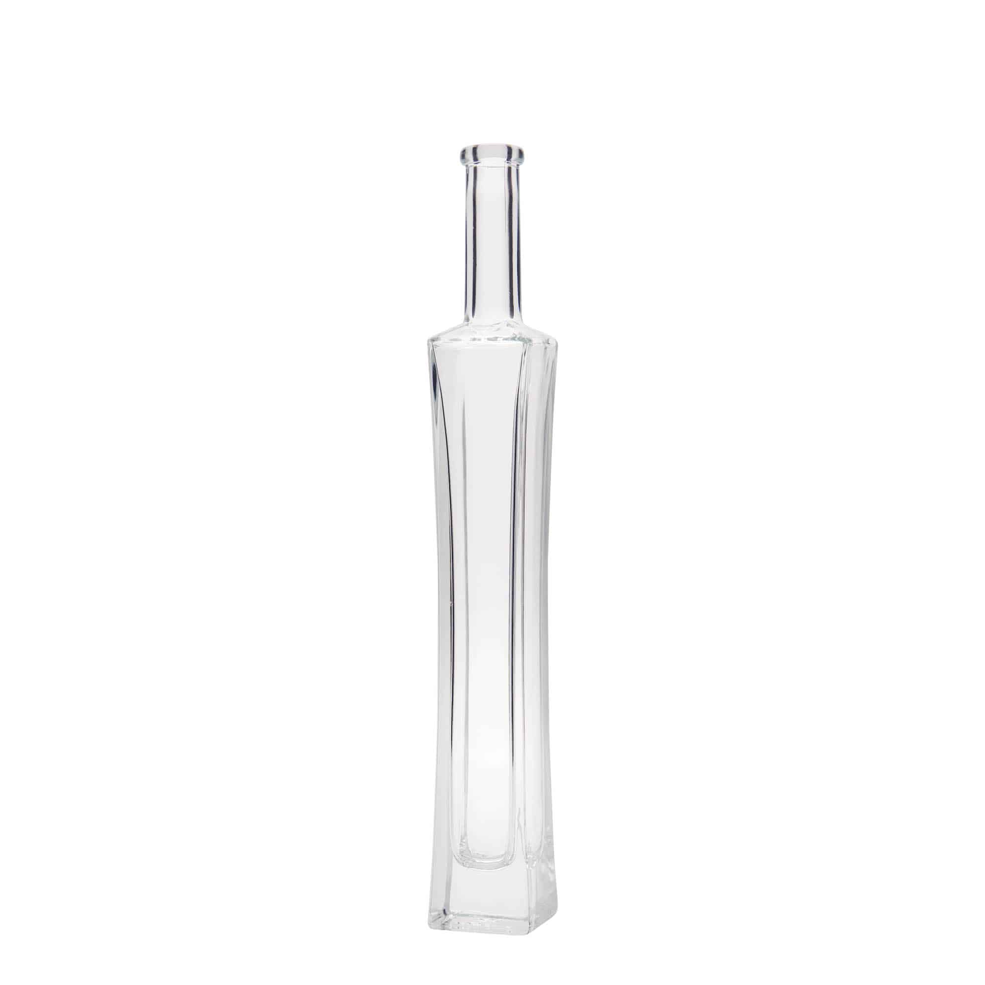 Bouteille en verre 100 ml 'Koko', carrée, bouchage: bouchon Bouteille en verre 100 ml 'Koko', carrée, bouchage: bouchon