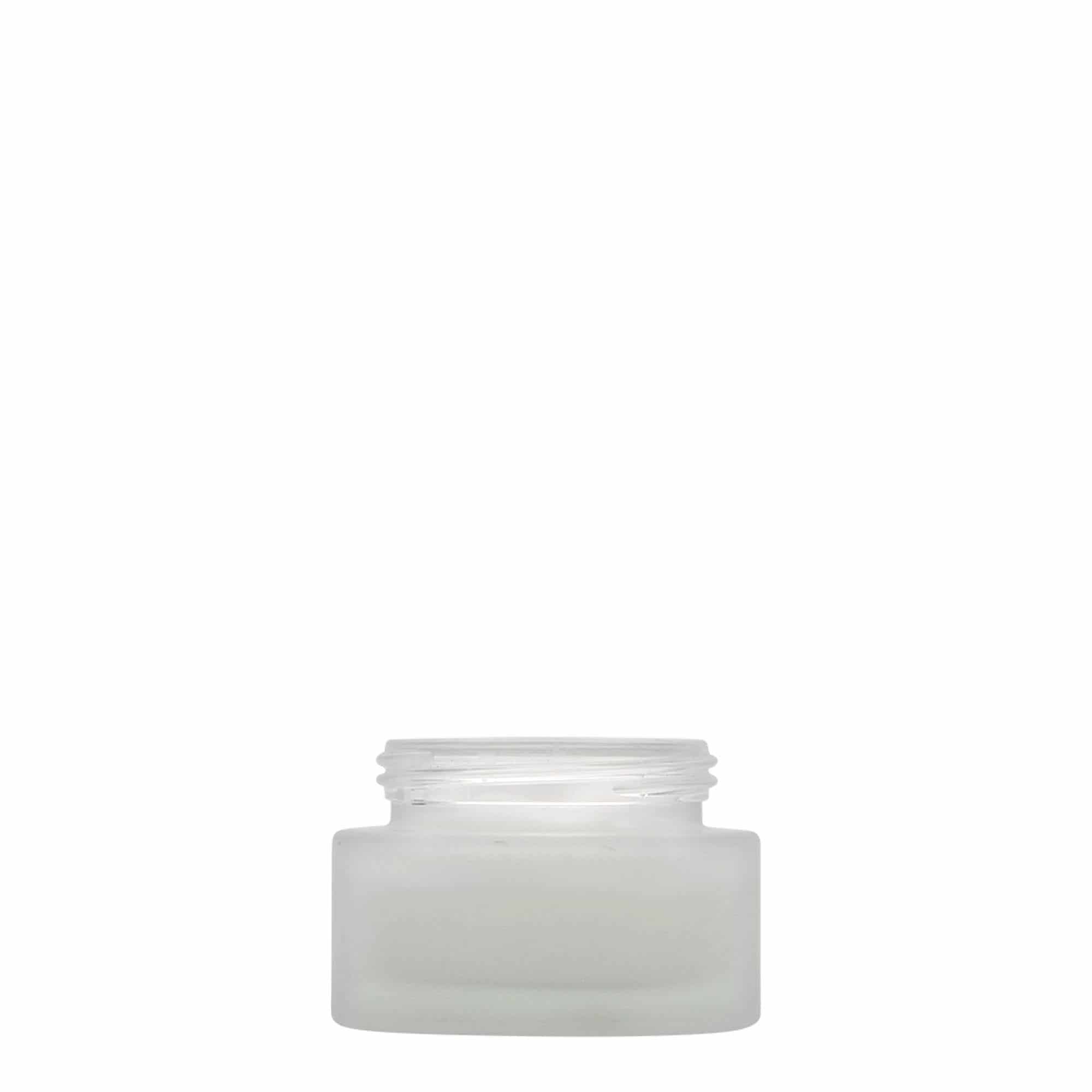 Potje 'Platin Edition', 30 ml, glas, gematteerd, monding: schroefsluiting