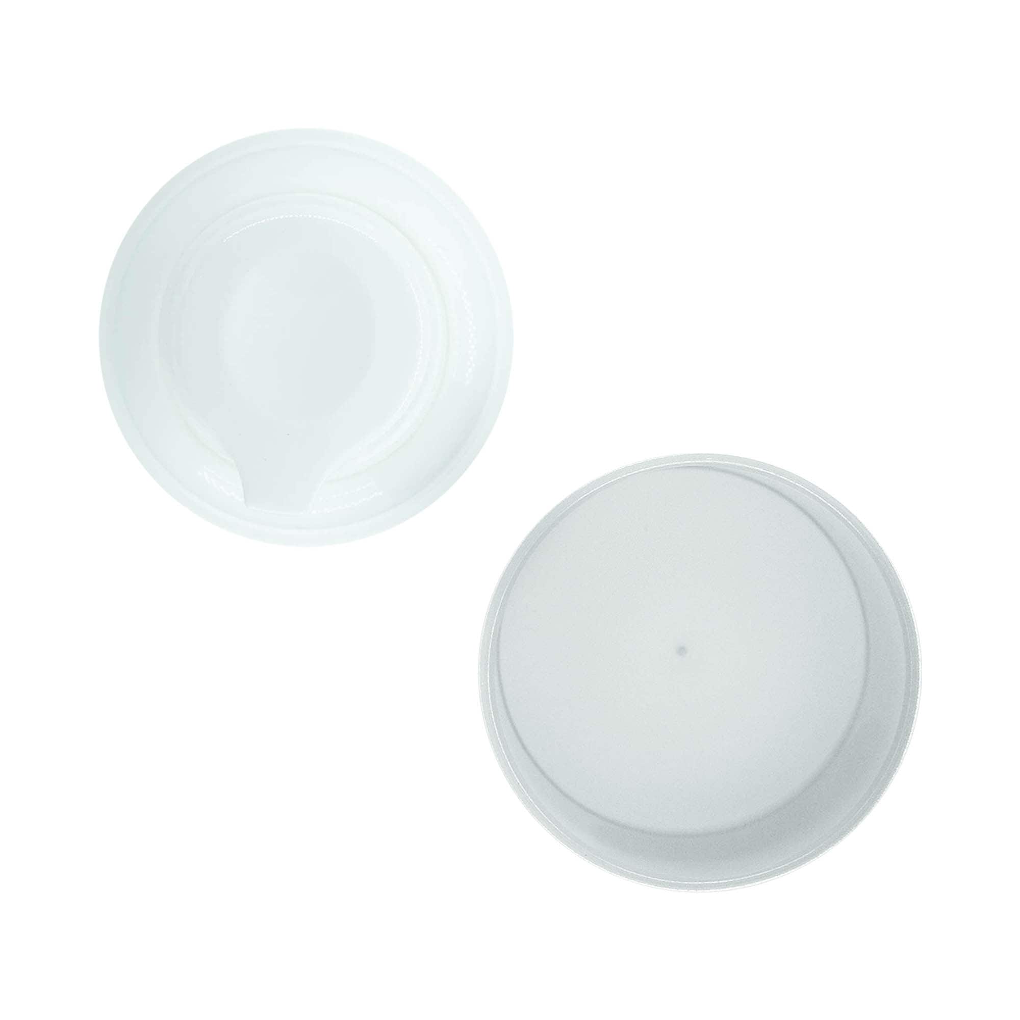 Flacon airless tête de pompe 'Mezzo', plastique PP, argenté