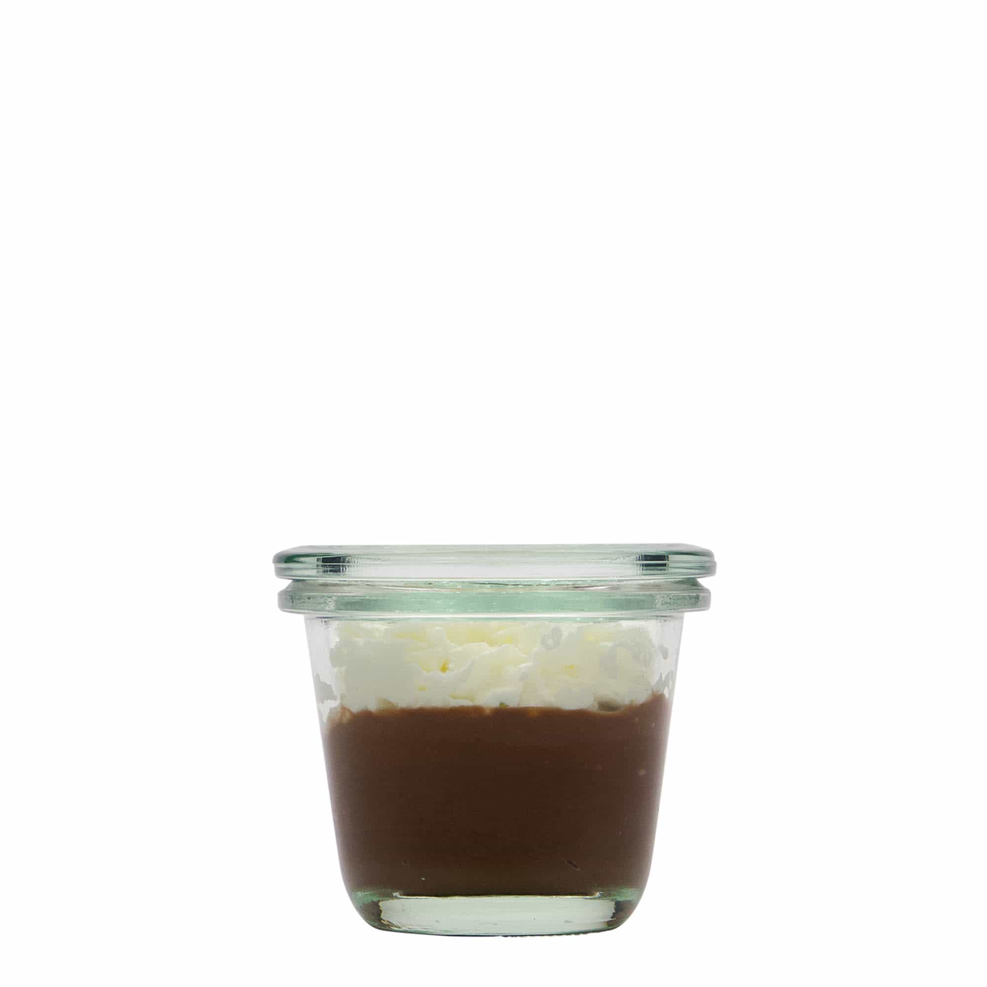 Bocal gourmet WECK 80 ml, bouchage: bords arrondis