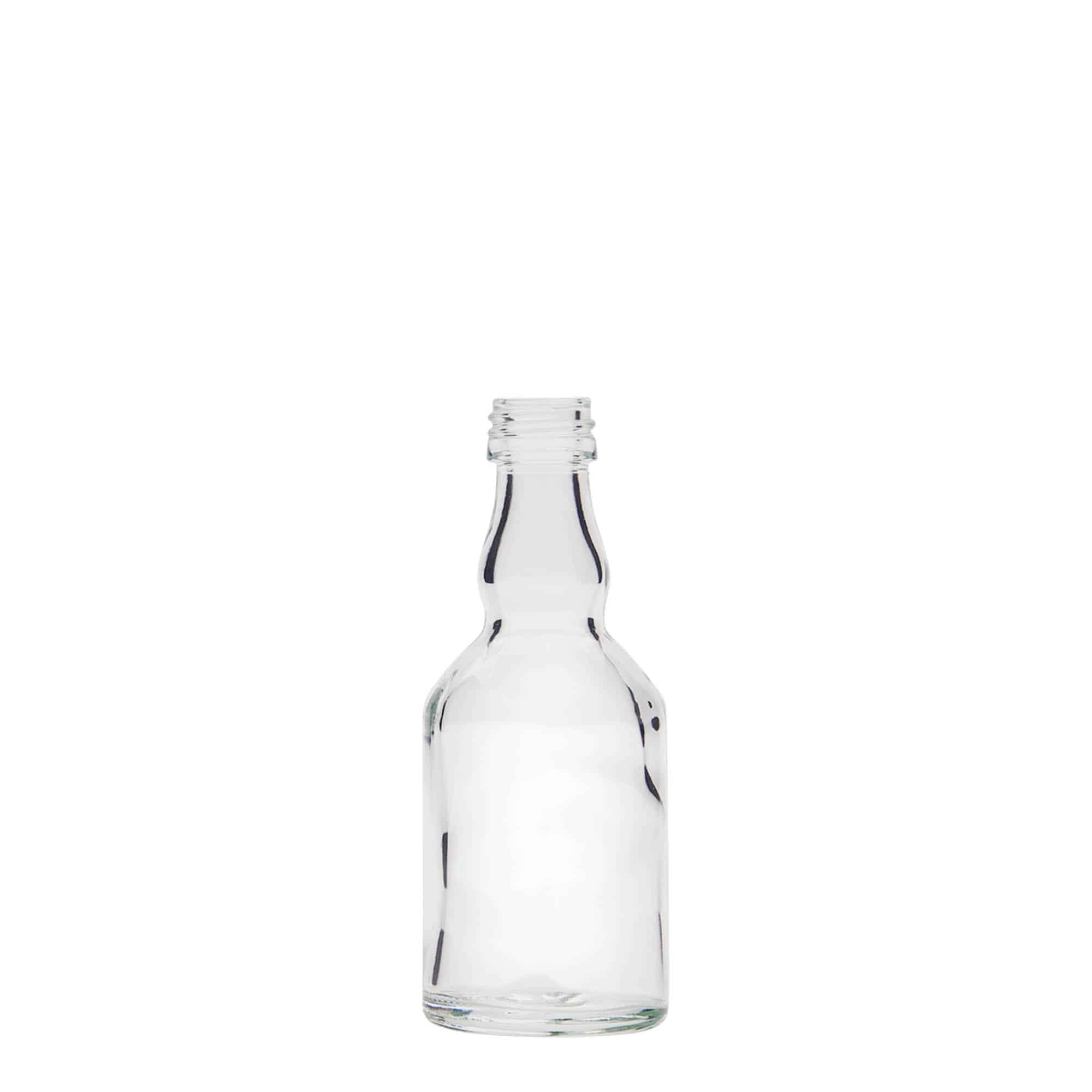 Bouteille en verre 50 ml « Georgio », bouchage: PP 18