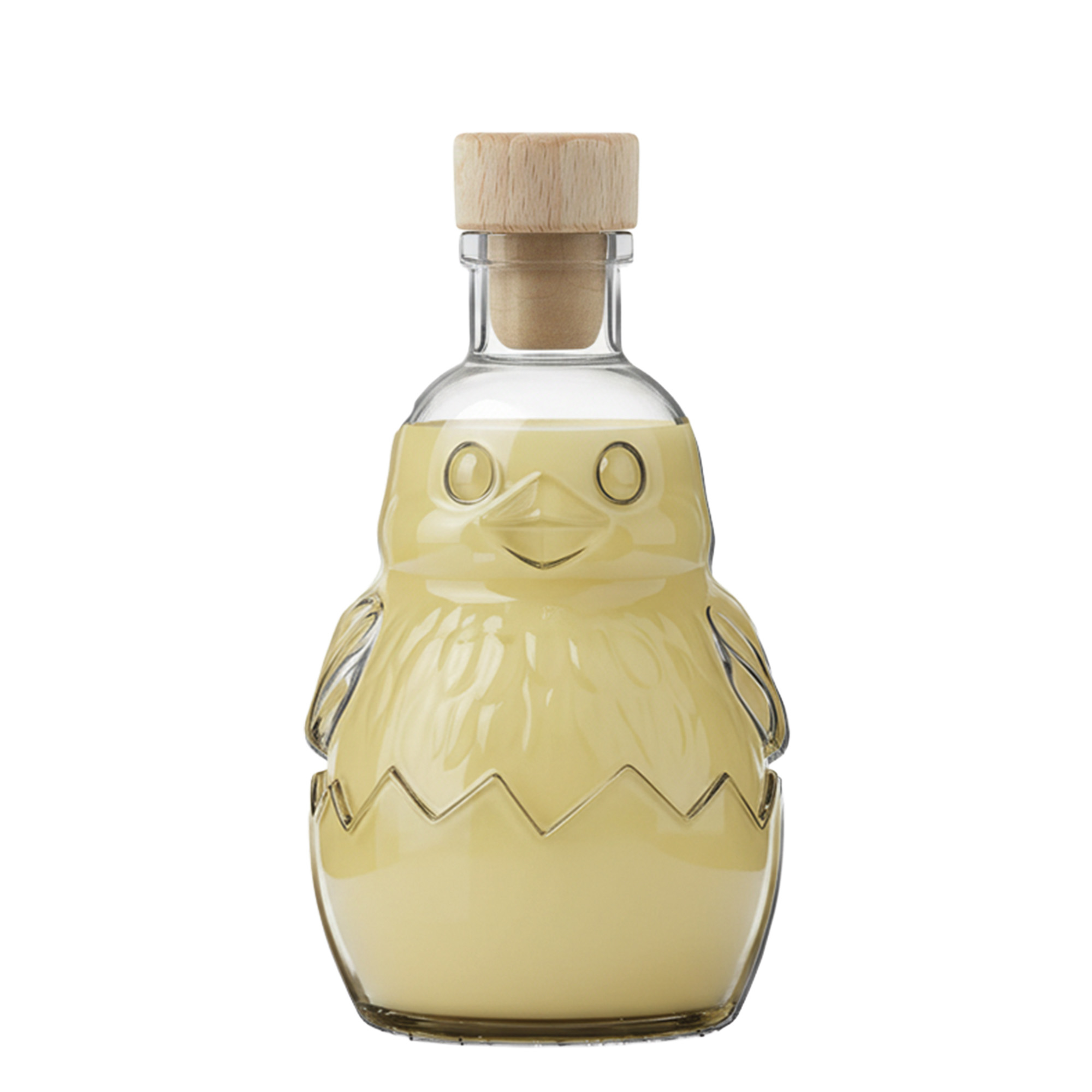 Bouteille en verre 200 ml 'Poussin', bouchage: bouchon Bouteille en verre 200 ml 'Poussin', bouchage: bouchon
