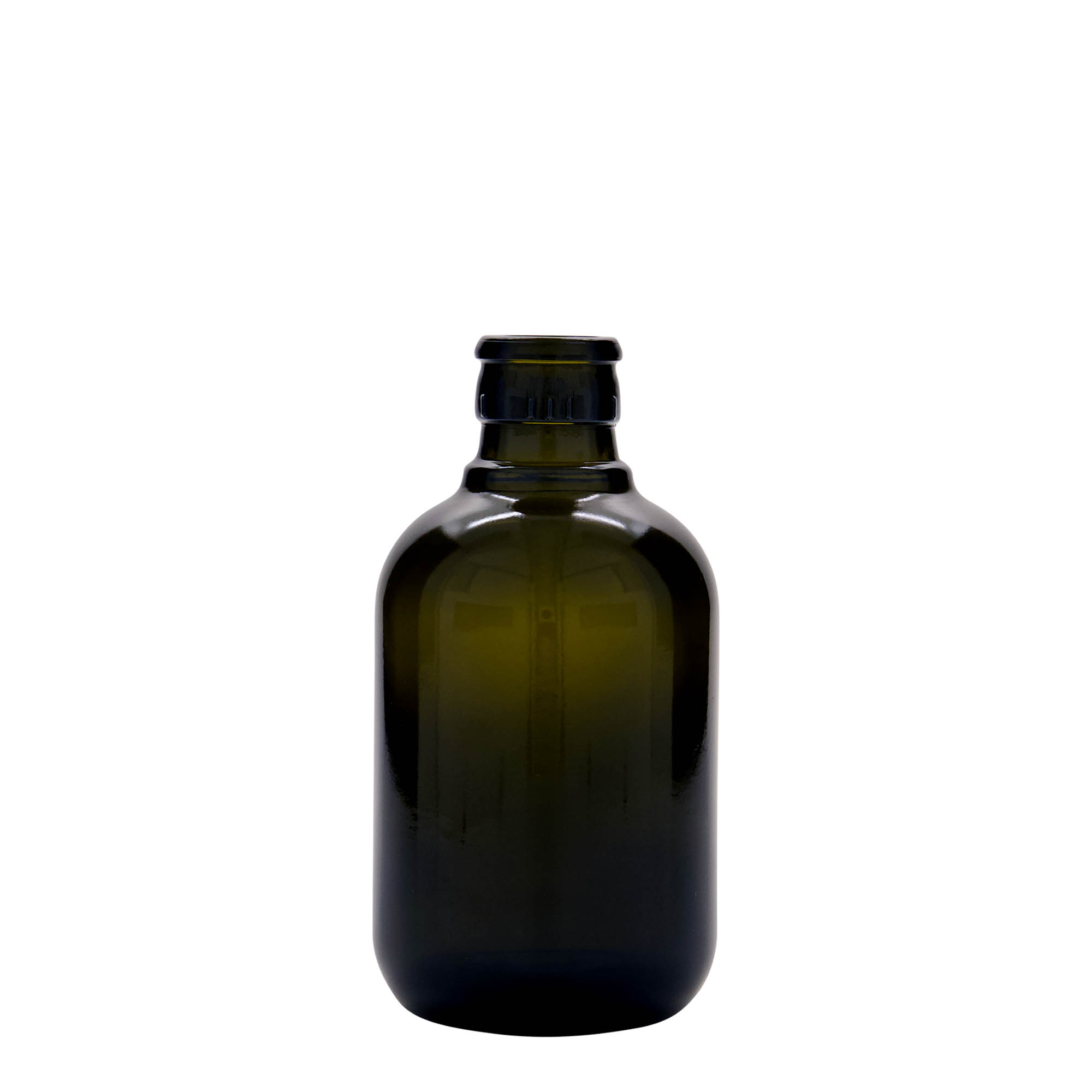 Azijn-/oliefles 'Biolio', 250 ml, glas, antiekgroen, monding: DOP Azijn-/oliefles 'Biolio', 250 ml, glas, antiekgroen, monding: DOP