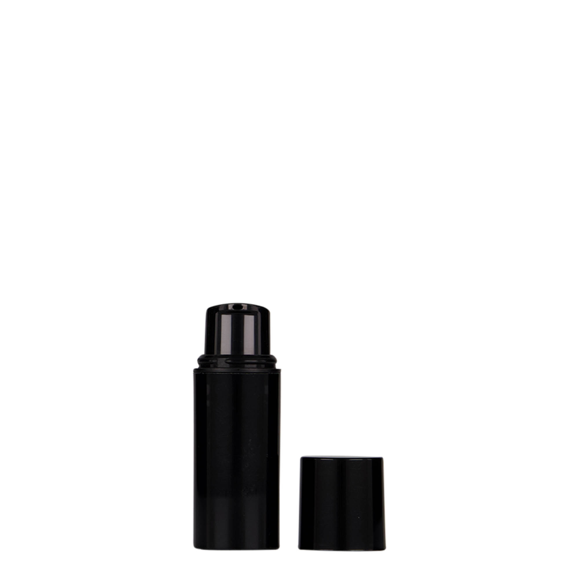 Flacon airless 5 ml 'Nano', plastique PP, noir Flacon airless 5 ml 'Nano', plastique PP, noir