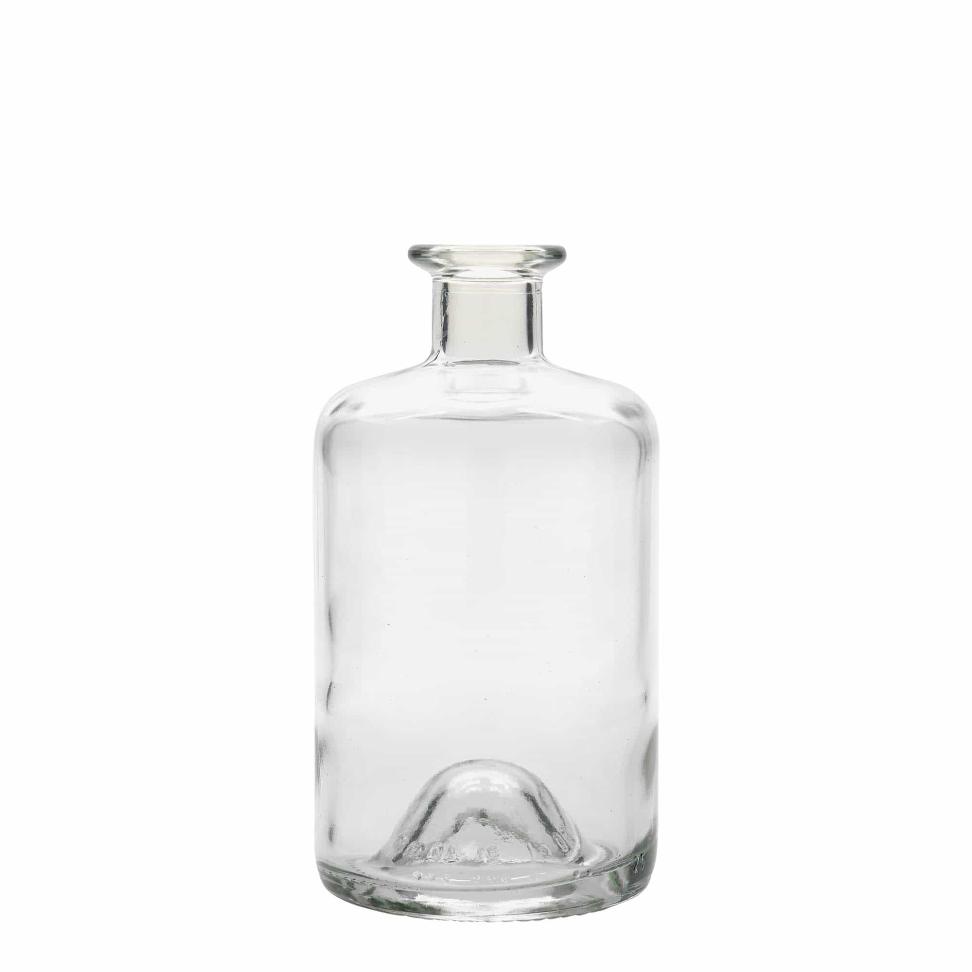 Bouteille en verre apothicaire 500 ml, bouchage: bouchon Bouteille en verre apothicaire 500 ml, bouchage: bouchon