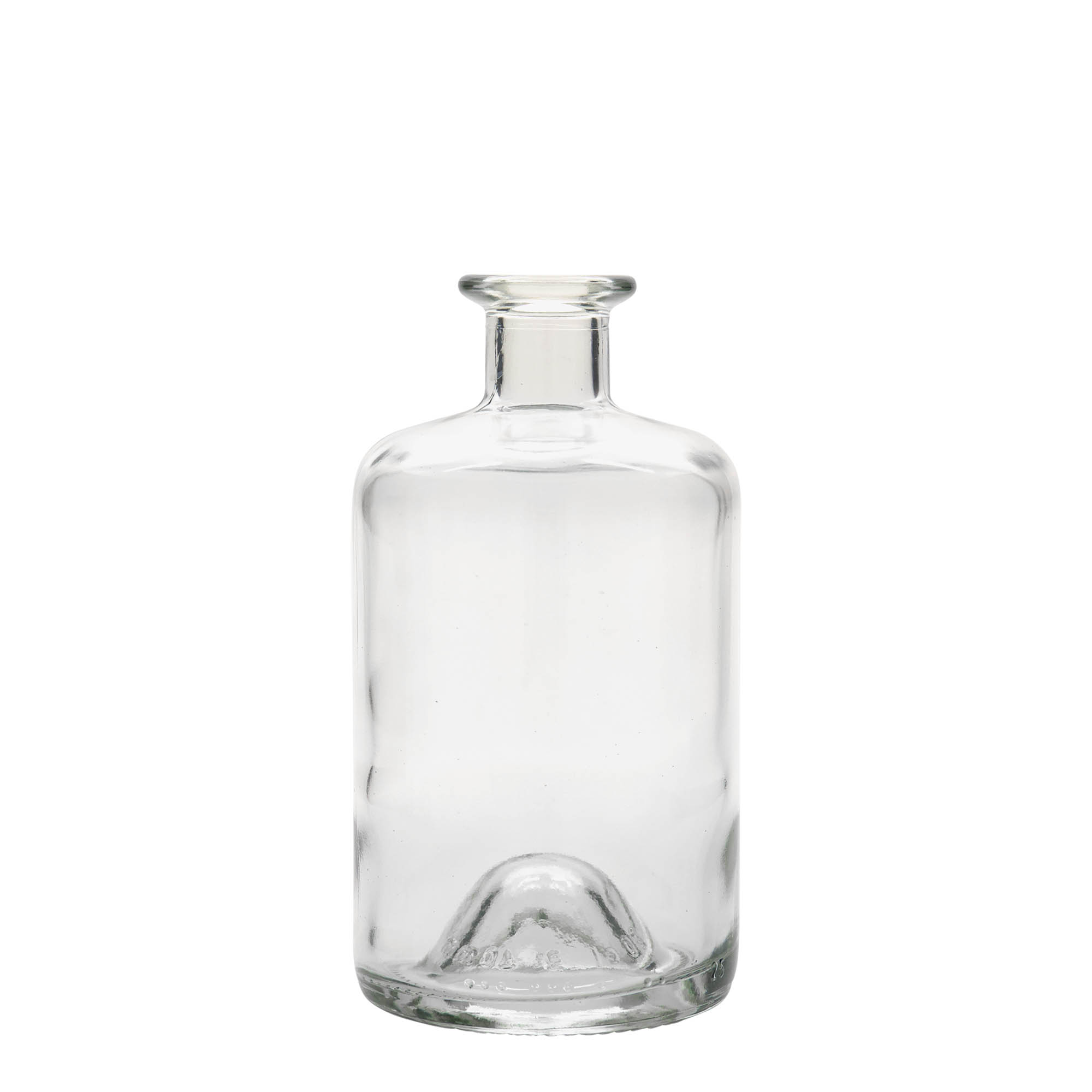 Glazen fles Apotheker, 500 ml, monding: kurk Glazen fles Apotheker, 500 ml, monding: kurk