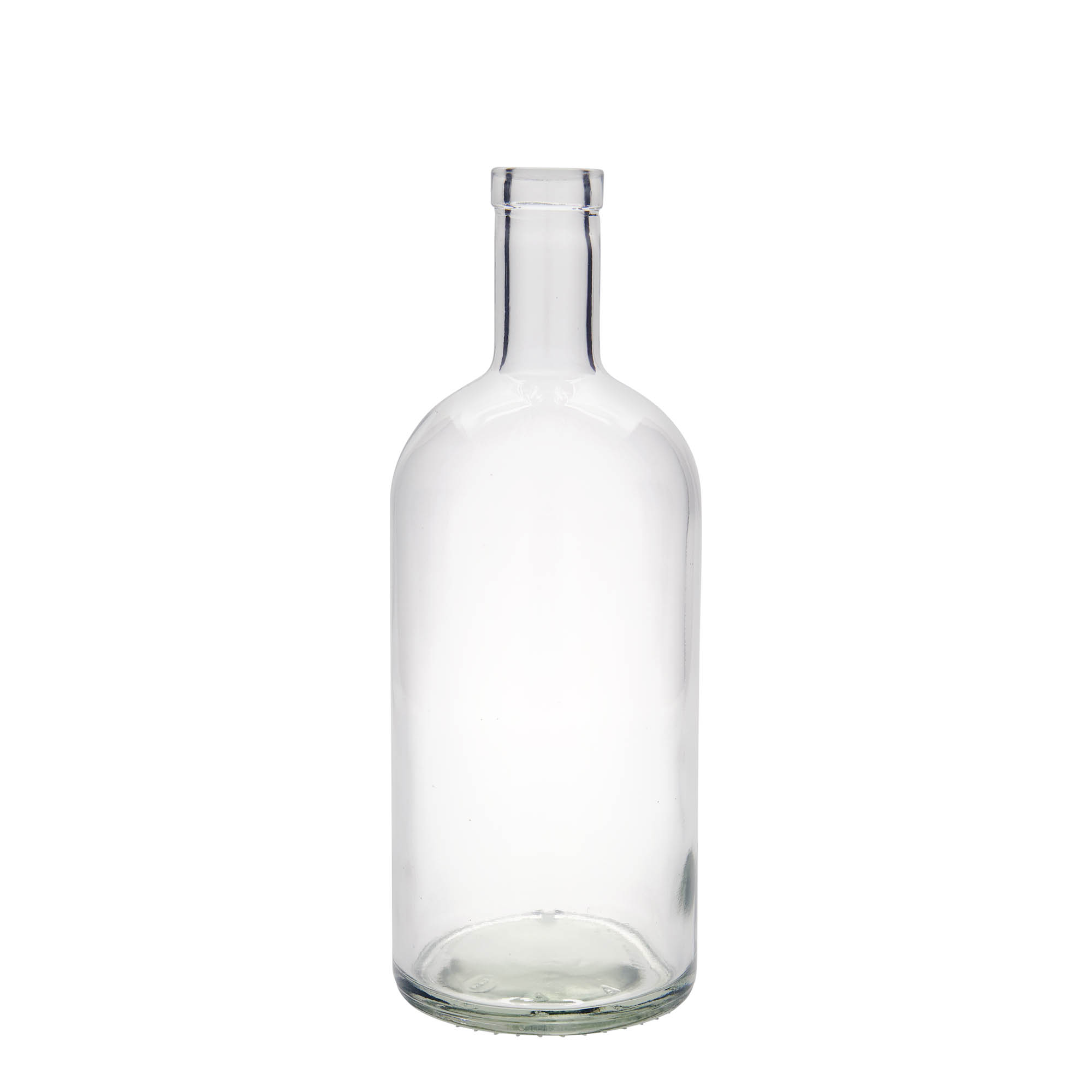 Glazen fles 'Gerardino', 1000 ml, monding: kurk