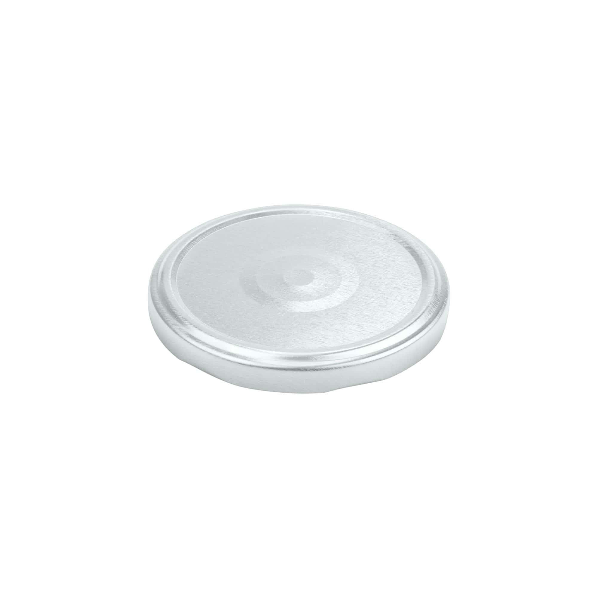Twist-offdeksel, blik, zilver, voor monding: TO 82