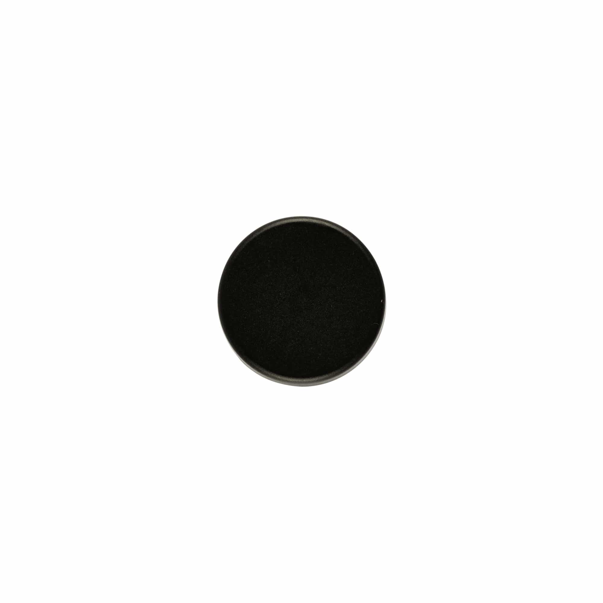 Handgreepstop 11 mm, hout, zwart, voor opening: kurk