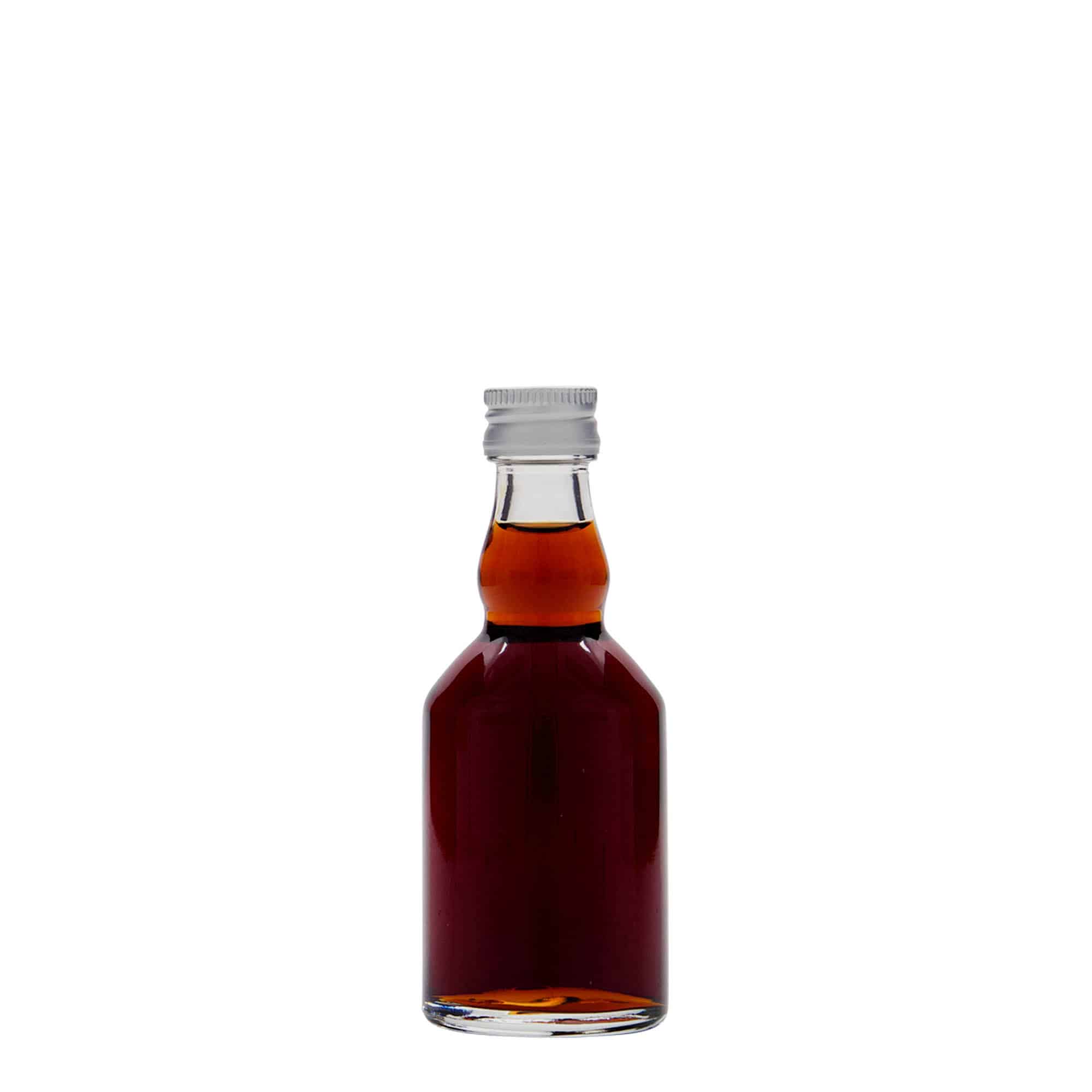 Glazen fles 'Georgio', 50 ml, monding: PP 18
