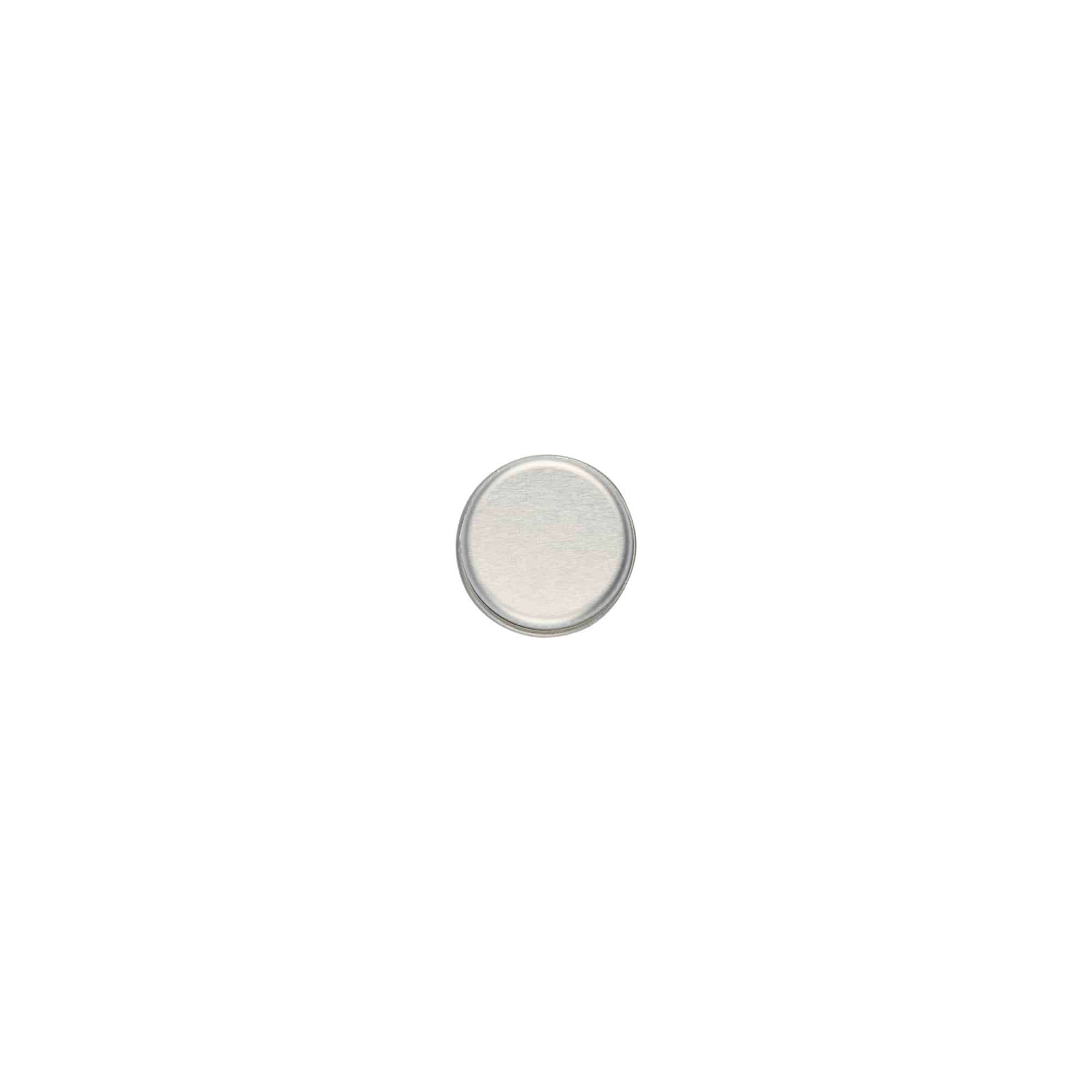 Schroefsluiting, metaal, zilver, voor monding: 20/410 Schroefsluiting, metaal, zilver, voor monding: 20/410