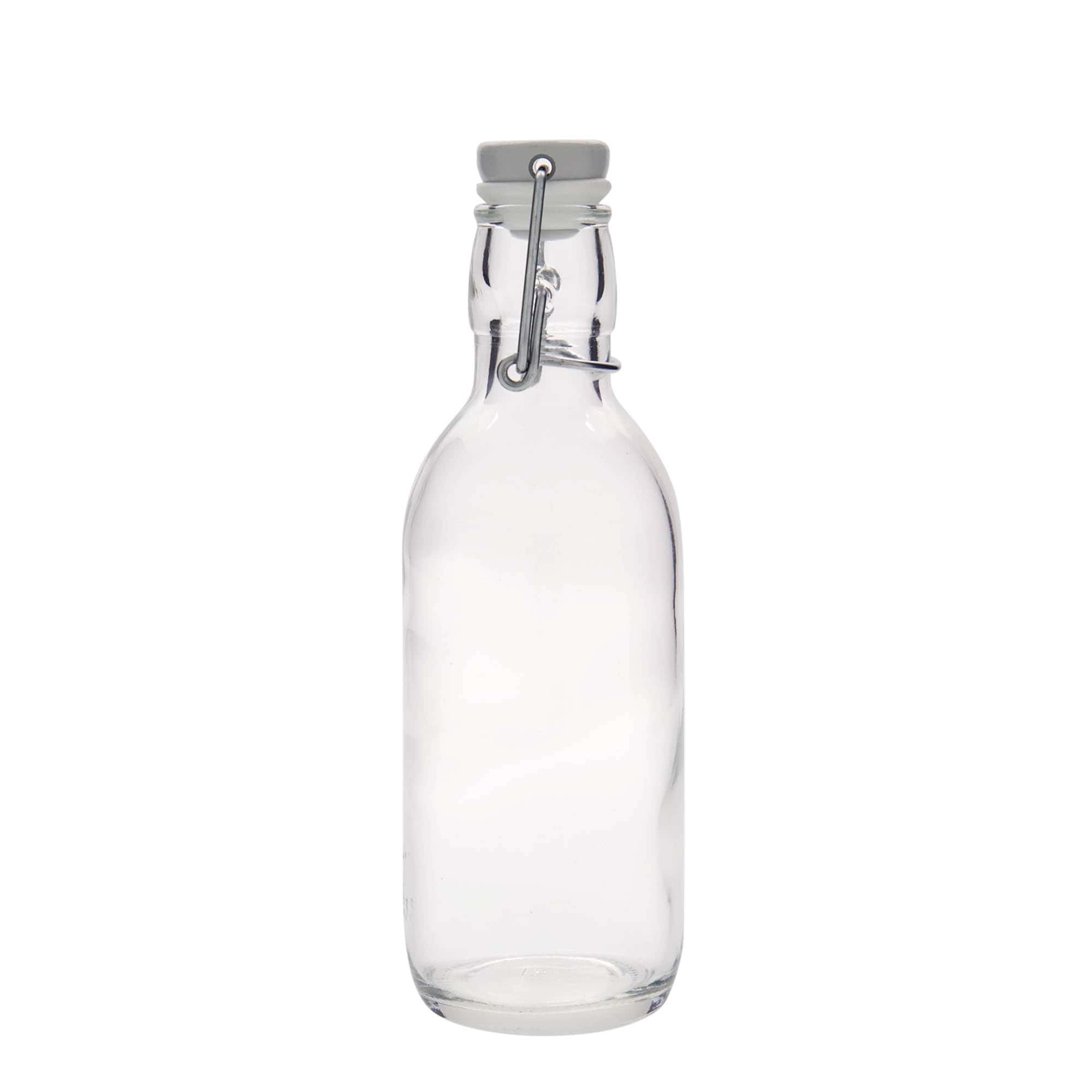 Glazen fles 'Emilia', 500 ml, monding: beugelsluiting Glazen fles 'Emilia', 500 ml, monding: beugelsluiting