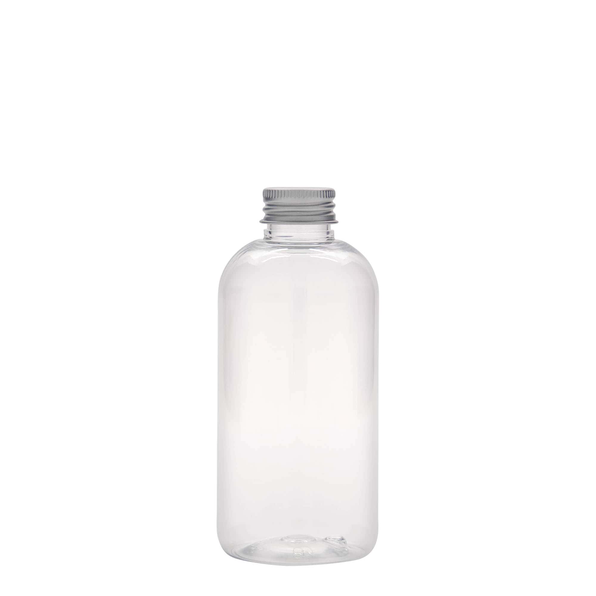 Bouteille en PET 200 ml 'Boston', plastique, bouchage: 24/410