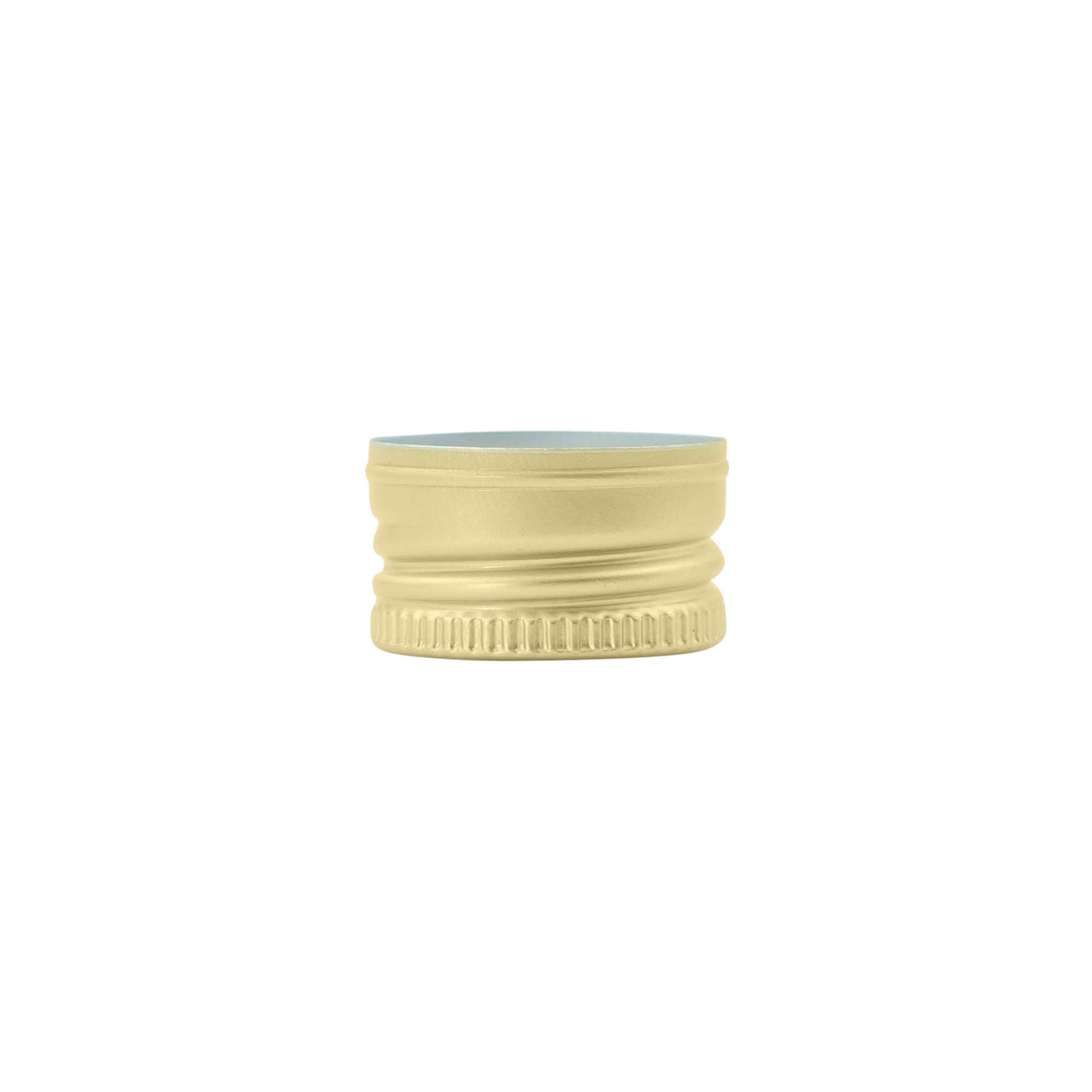 Schroefsluiting, metaal, goud, voor monding: PP 28 Schroefsluiting, metaal, goud, voor monding: PP 28