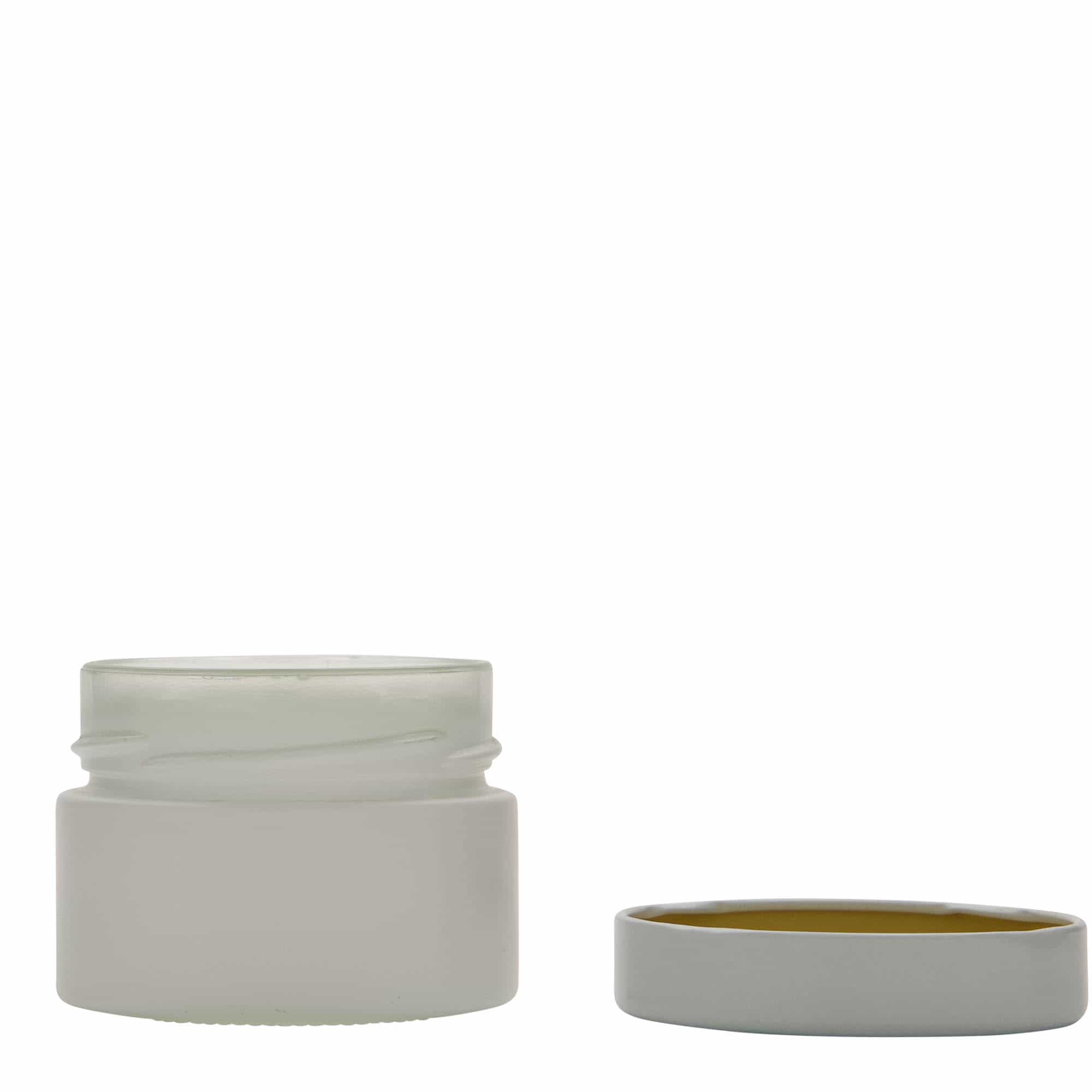 Bocal cylindrique 130 ml 'Aurora', blanc, bouchage: Deep-Twist-Off (DTO 66)