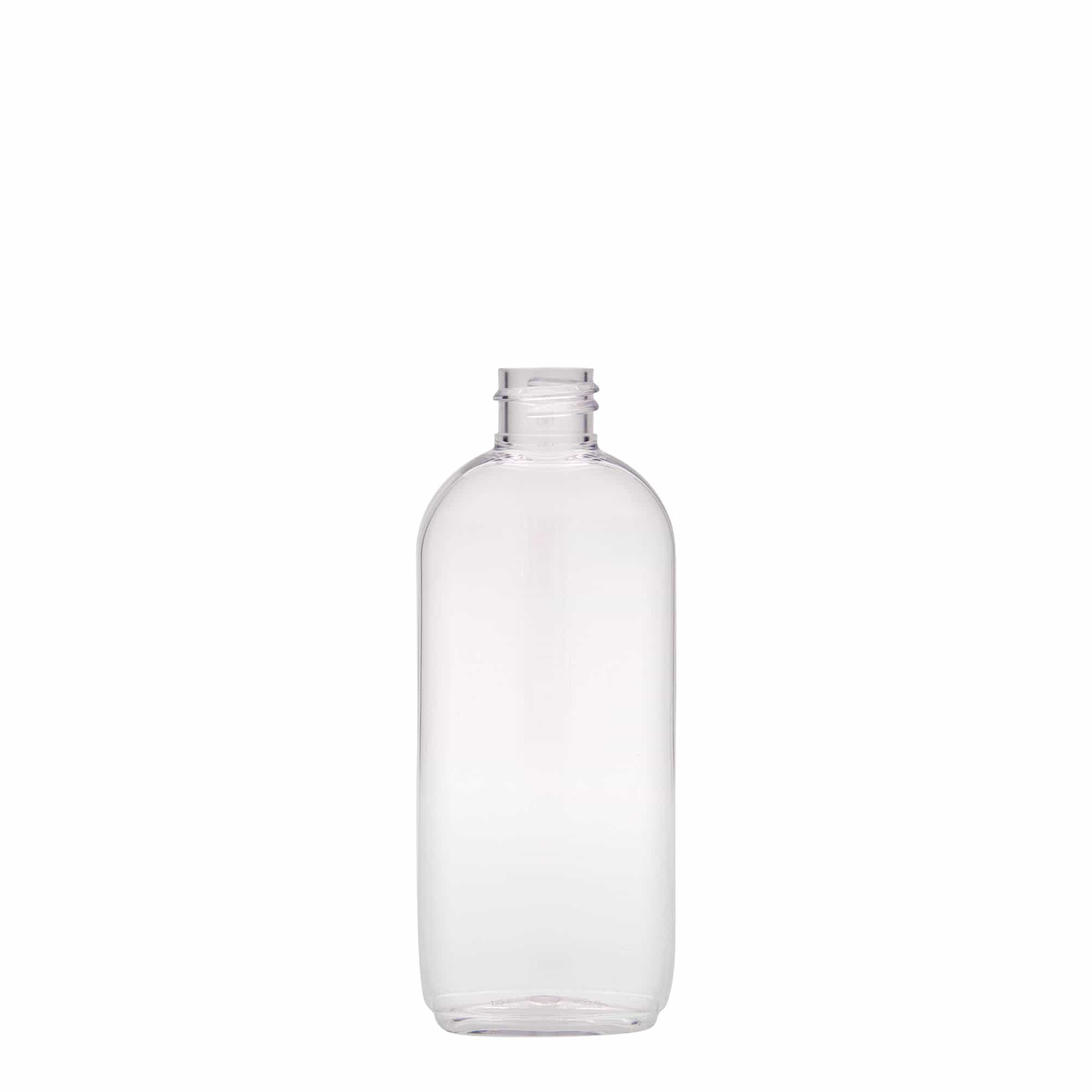 Bouteille en PET 100 ml 'Iris', ovale, plastique, bouchage: 20/410