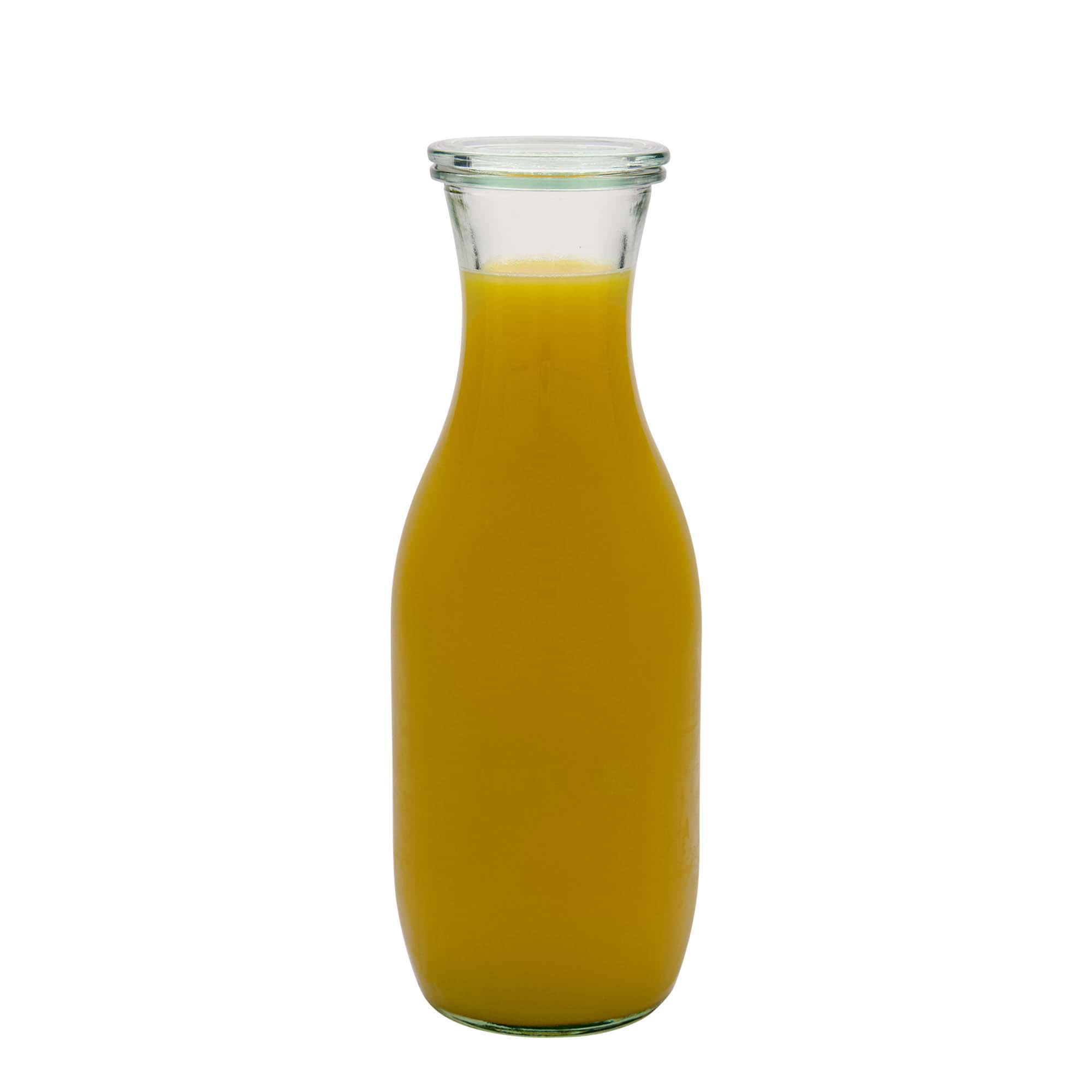Bouteille de jus de fruit WECK 1 000 ml, bouchage: bords arrondis