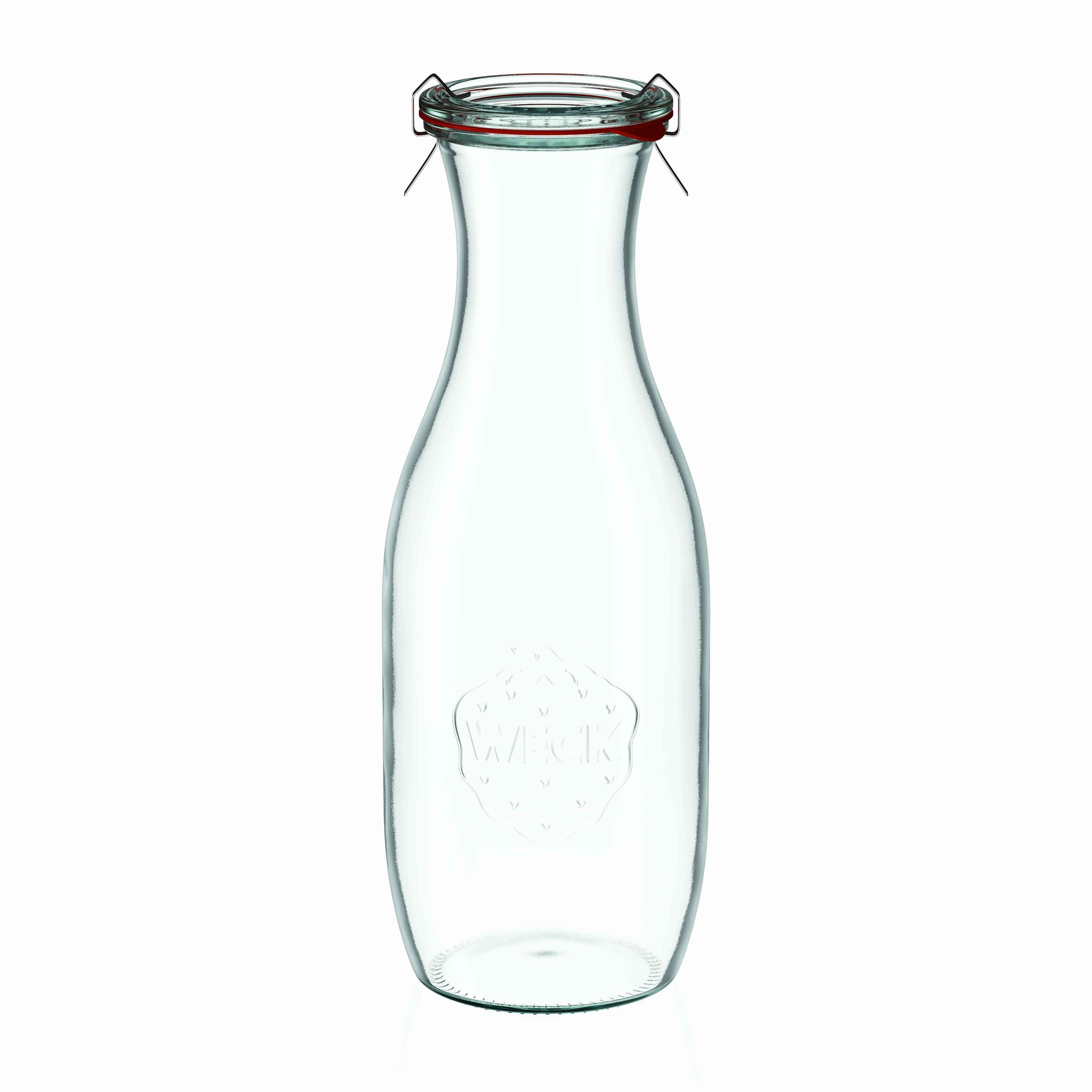 WECK-sapfles, 1000 ml, monding: ronde rand