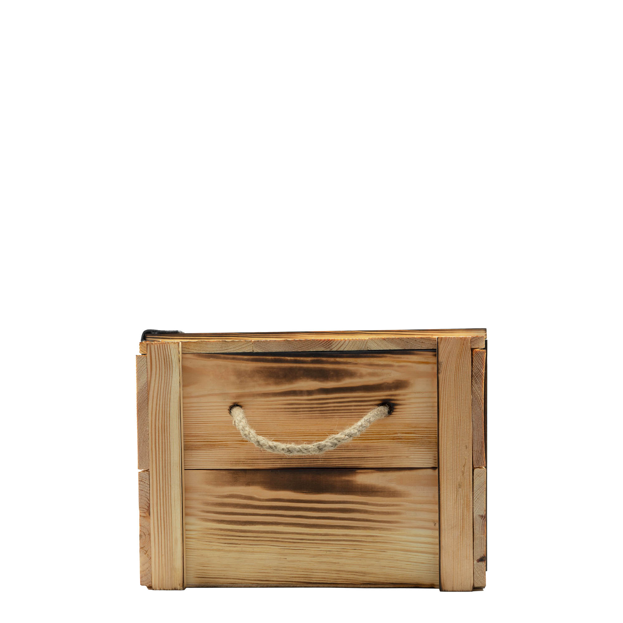 Caisse de vin pour 6 bouteilles, rectangulaire, bois, beige Caisse de vin pour 6 bouteilles, rectangulaire, bois, beige