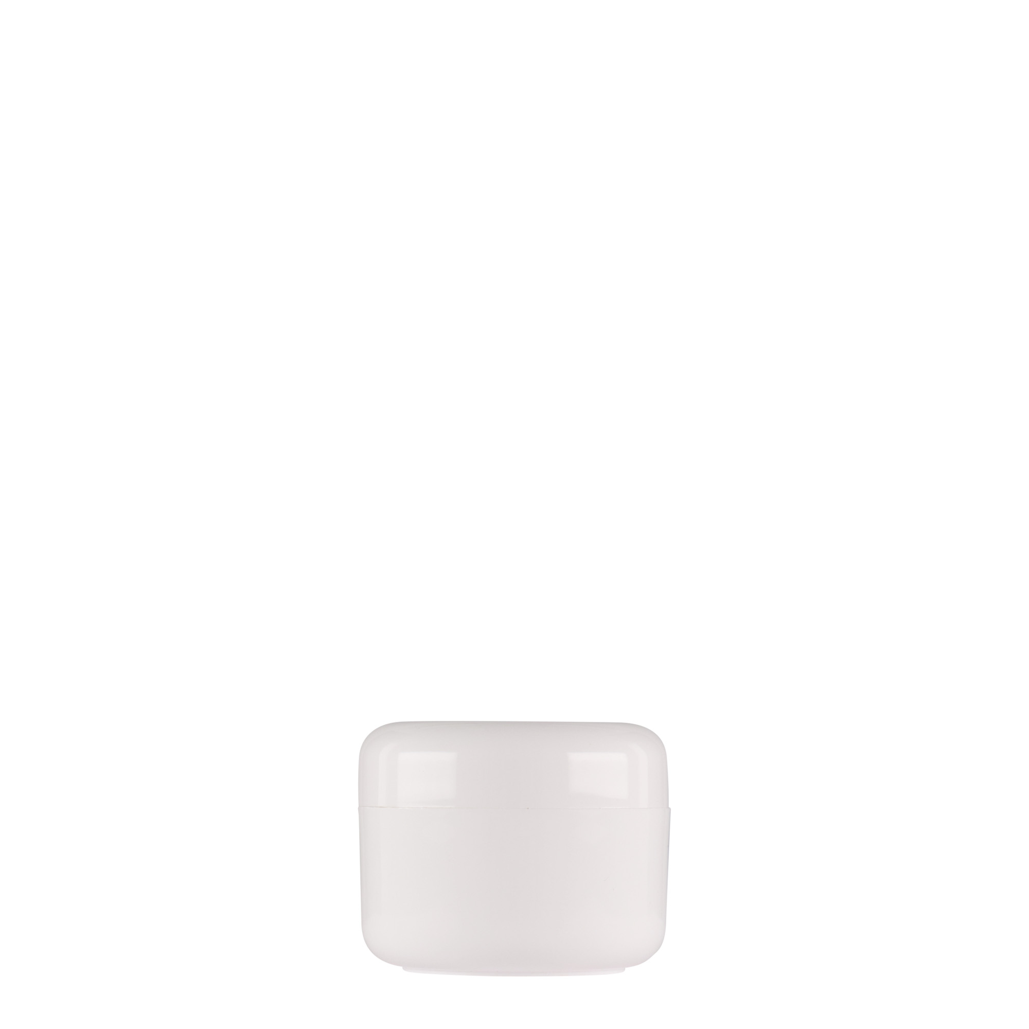 Boîte en plastique 15 ml 'Bianca', PP, blanche, bouchage: Bougage à vis Boîte en plastique 15 ml 'Bianca', PP, blanche, bouchage: Bougage à vis