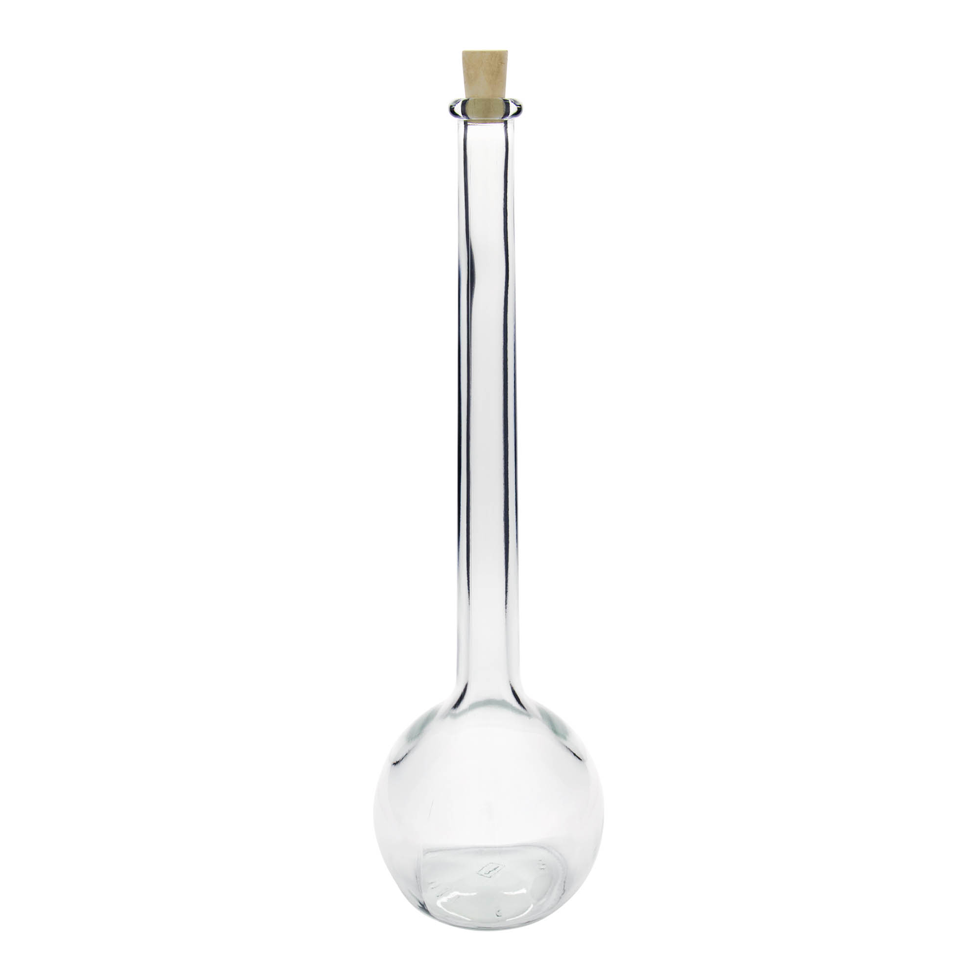 Glazen fles 'Tulipano', 1500 ml, monding: kurk Glazen fles 'Tulipano', 1500 ml, monding: kurk