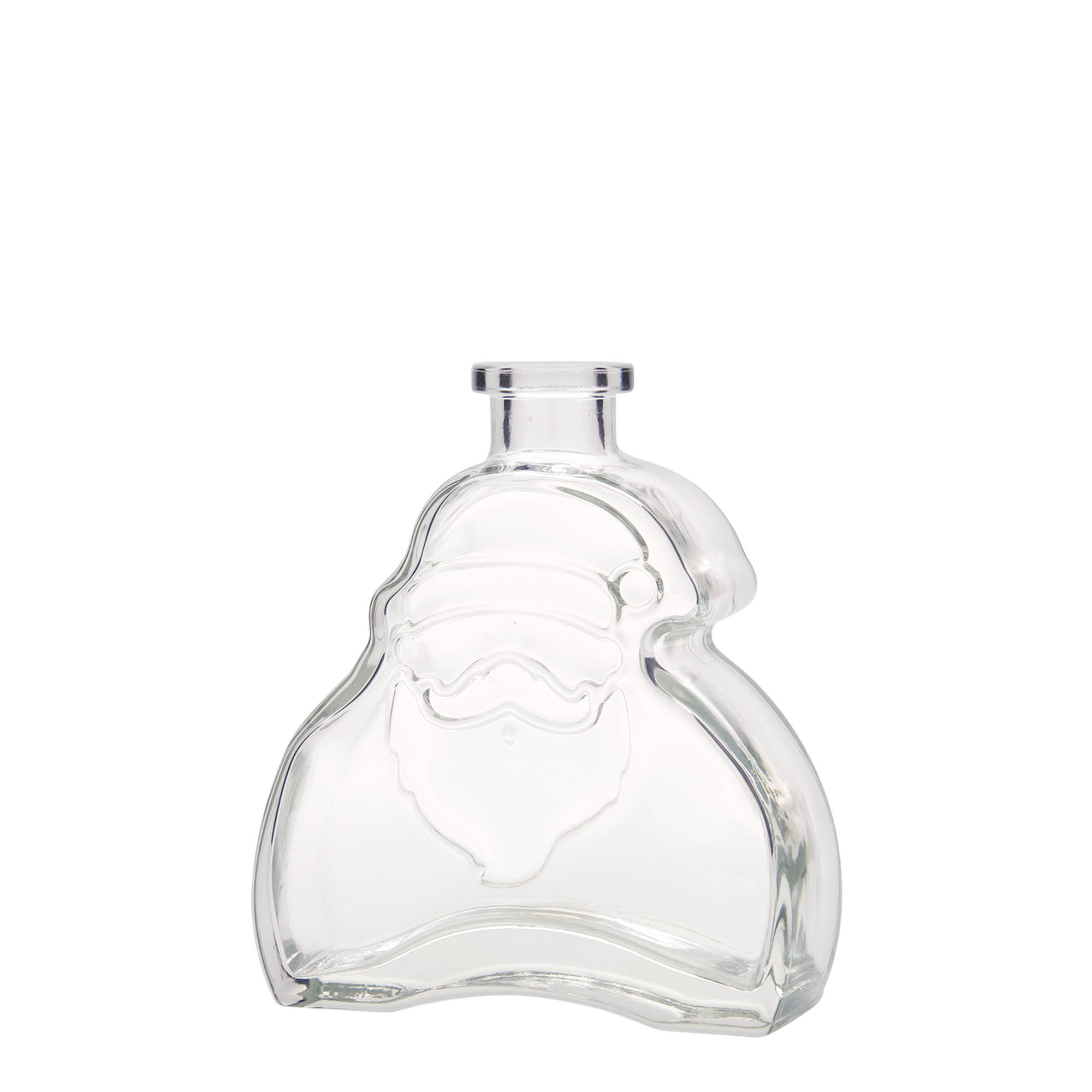 Bouteille en verre 200 ml 'Santa Claus', bouchage: bouchon Bouteille en verre 200 ml 'Santa Claus', bouchage: bouchon