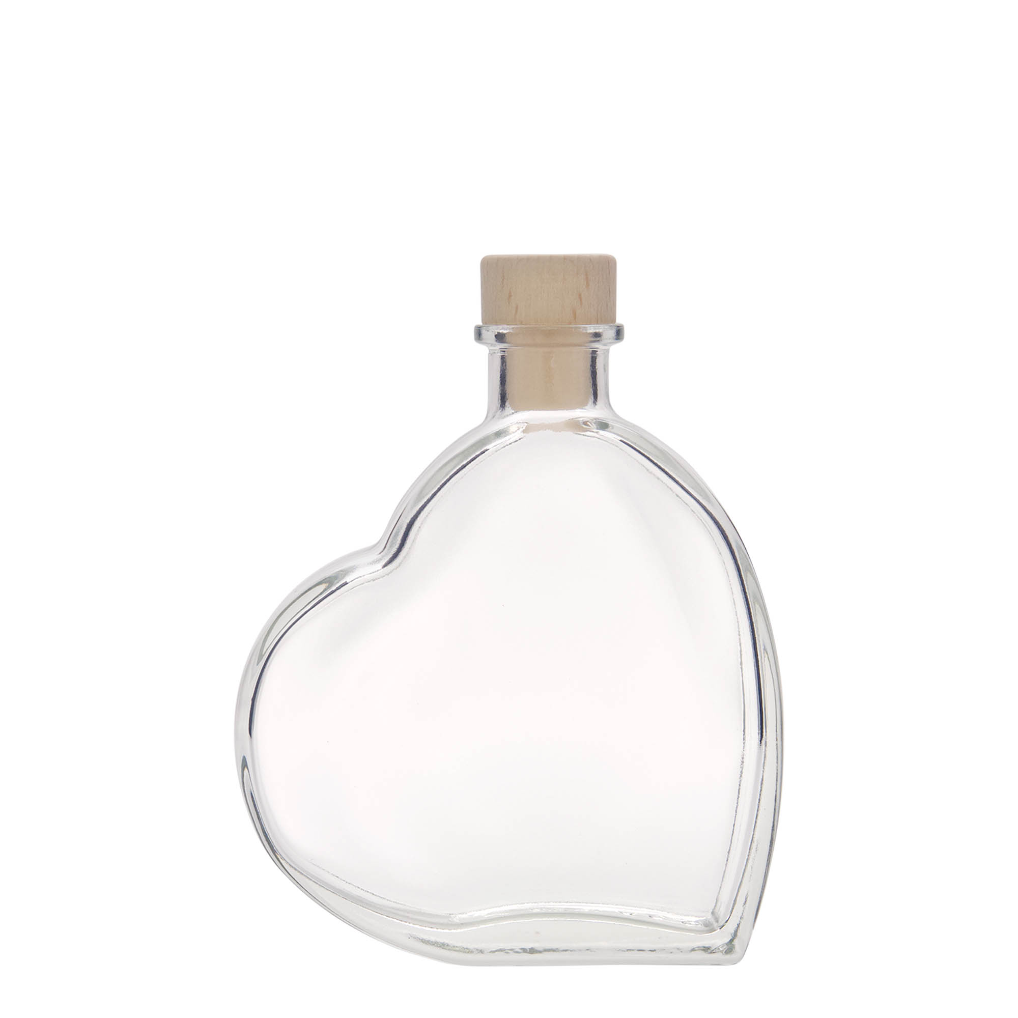 Glazen fles 'Passion', 200 ml, monding: kurk Glazen fles 'Passion', 200 ml, monding: kurk