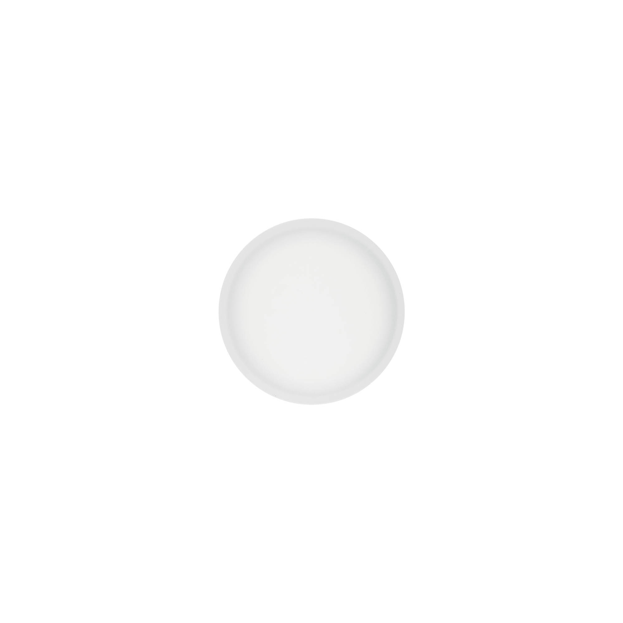 Schroefsluiting 'Clear/Platin Edition', PP-kunststof, wit, voor monding: 45/2P