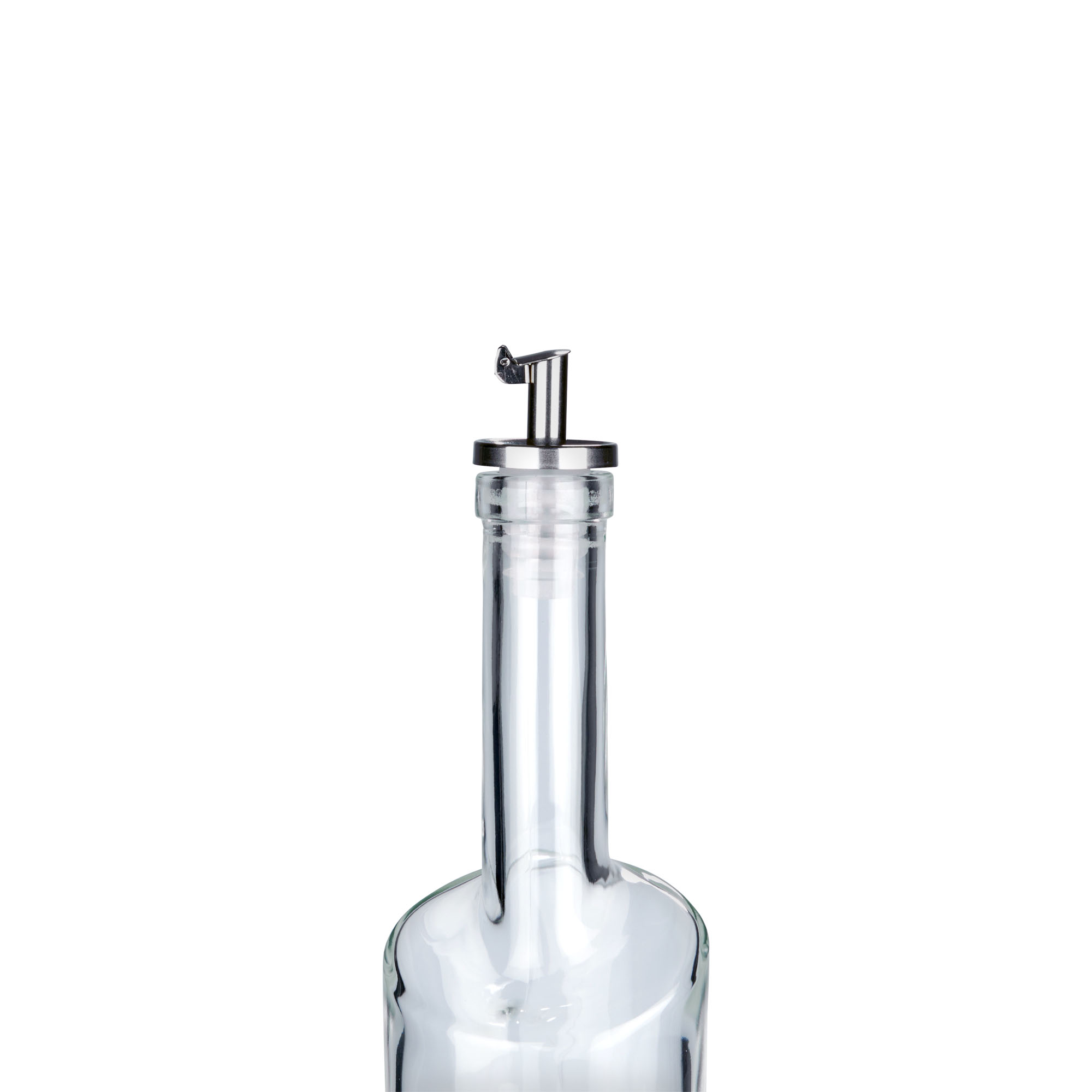 Bec-verseur inox vinaigre, acier inoxydable, argenté