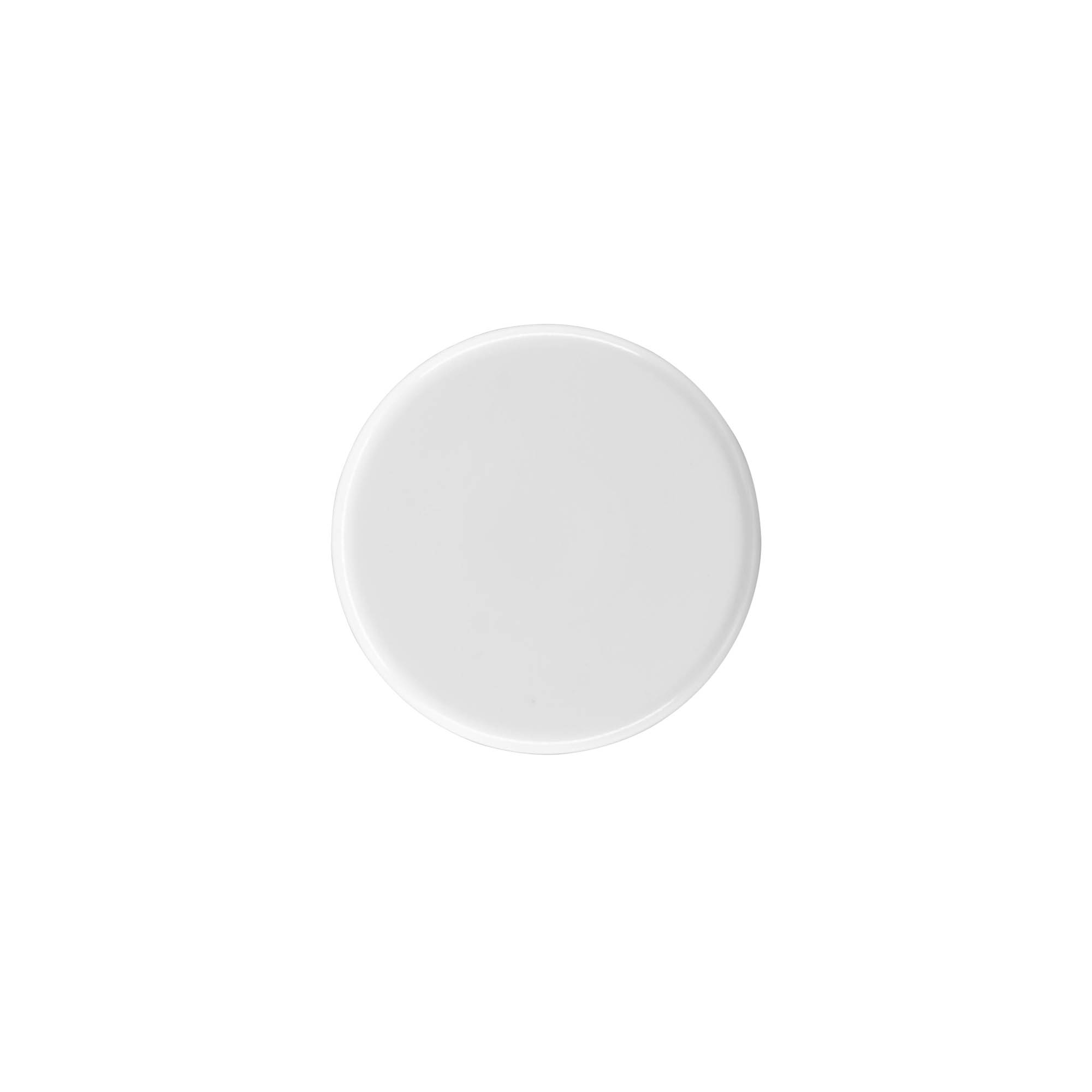 Bougage à vis pour bouteille ronde avec insert de pulvérisation, plastique PE, blanc, pour bouchage: DIN 25