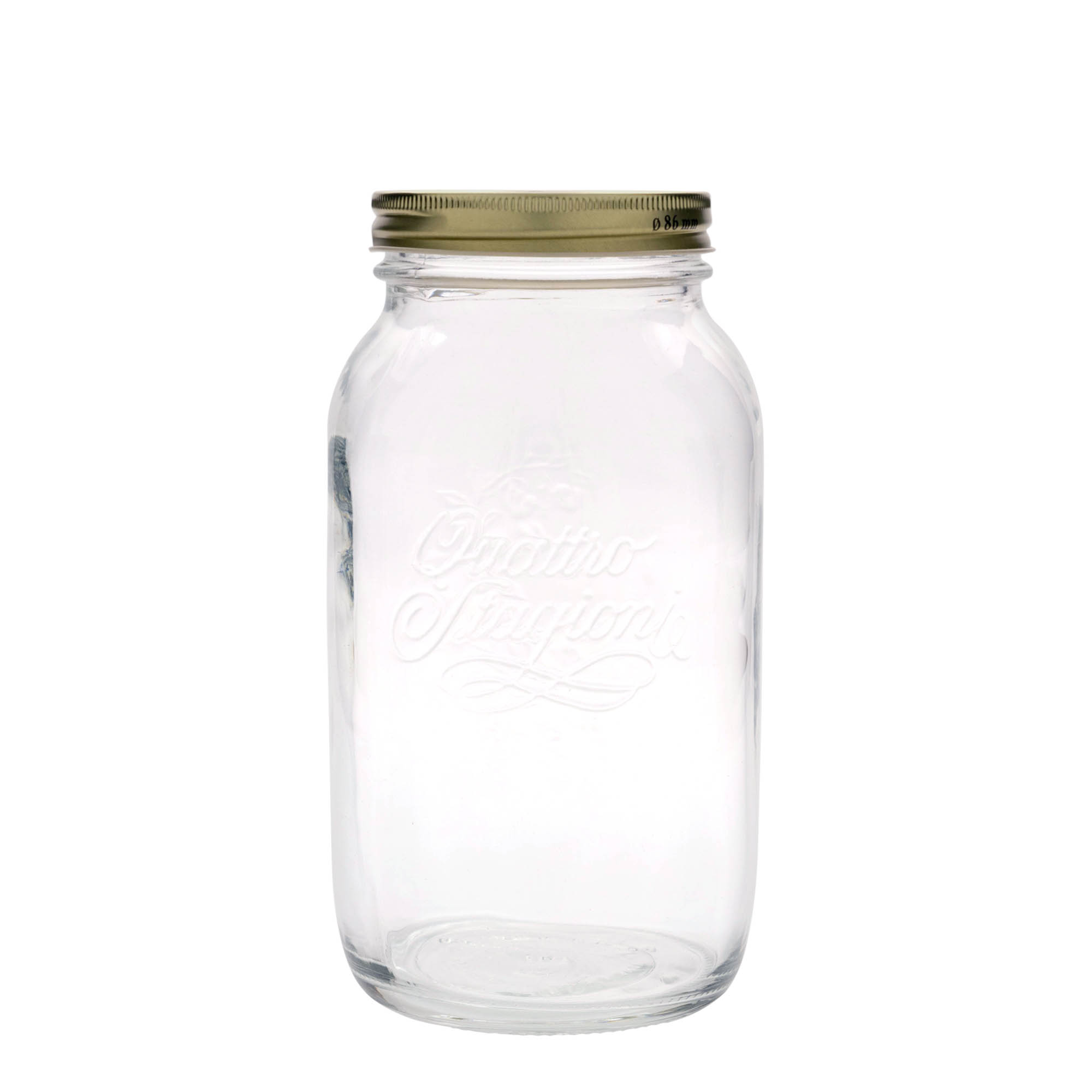 Bocal 1 500 ml 'Quattro Stagioni', bouchage: Bougage à vis Bocal 1 500 ml 'Quattro Stagioni', bouchage: Bougage à vis