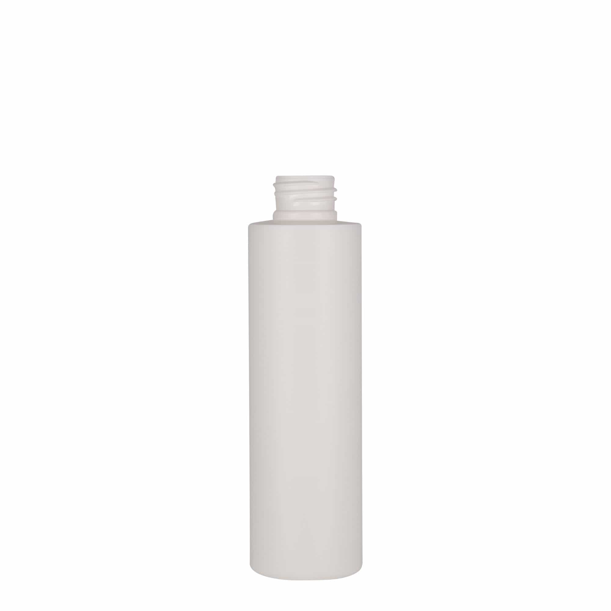 Bouteille en plastique 150 ml 'Pipe', PEHD, blanche, bouchage: 24/410