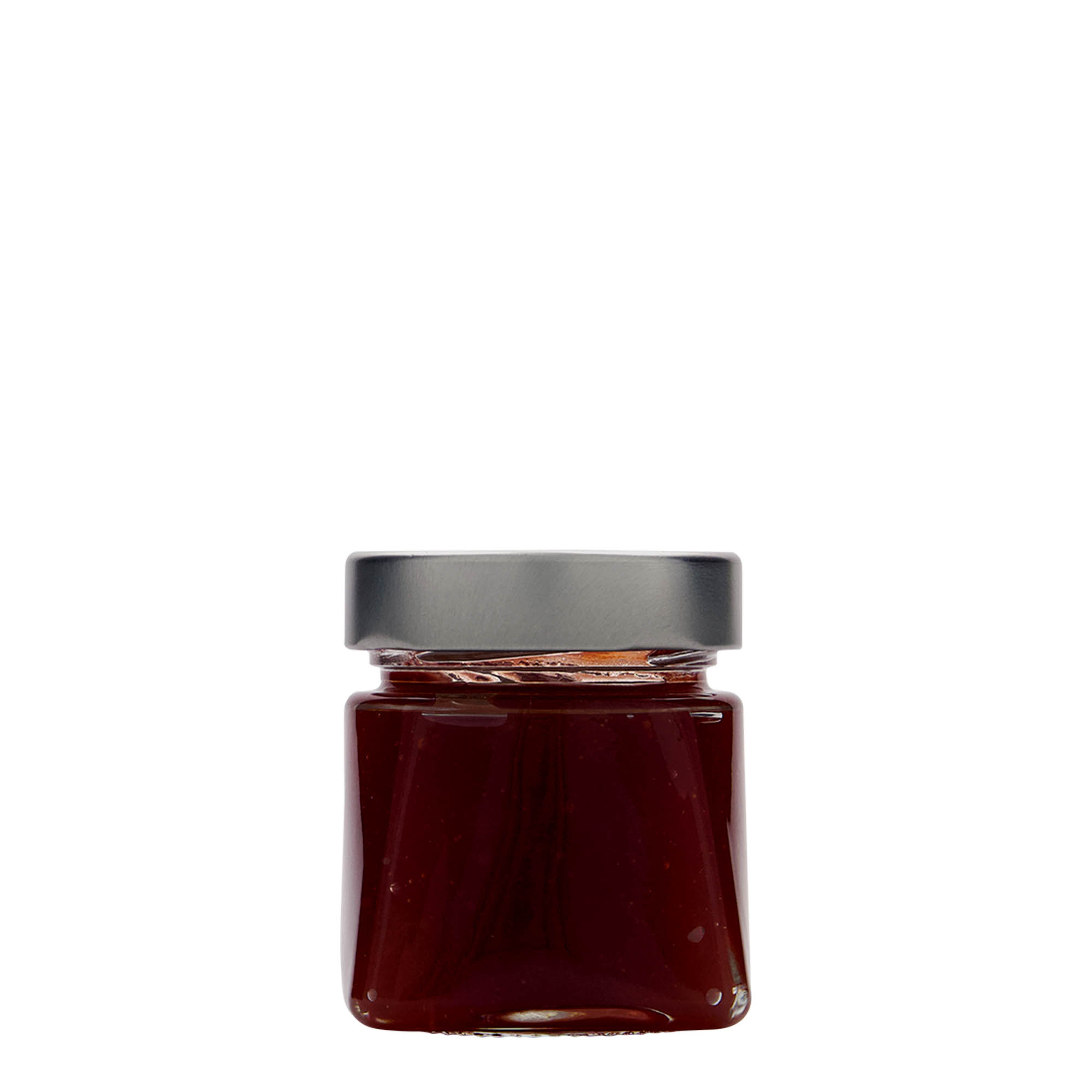 Bocal carré 106 ml 'Luxor', bouchage: Deep-Twist-Off (DTO 58) Bocal carré 106 ml 'Luxor', bouchage: Deep-Twist-Off (DTO 58)
