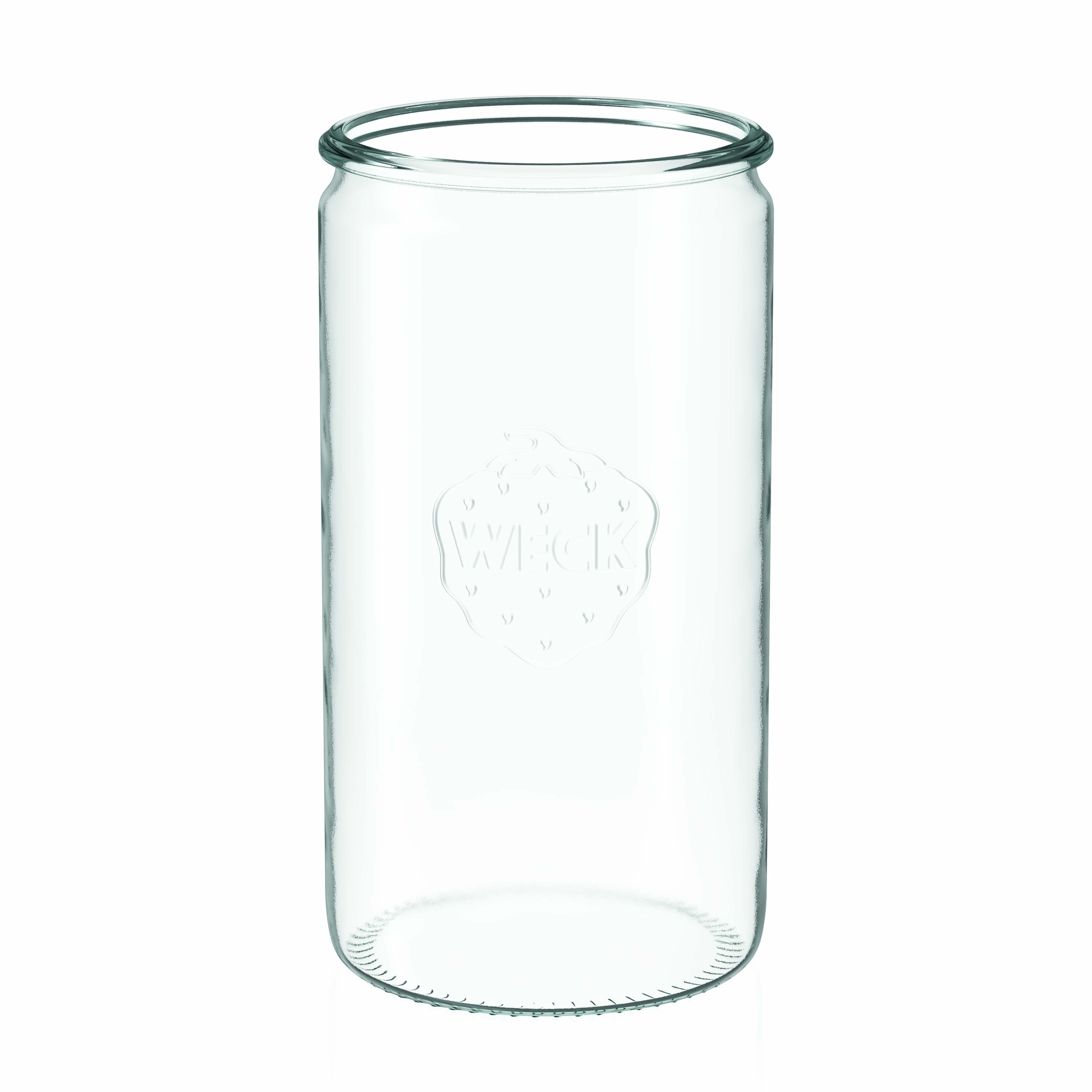Cilindrische WECK-pot, 1575 ml, monding: ronde rand