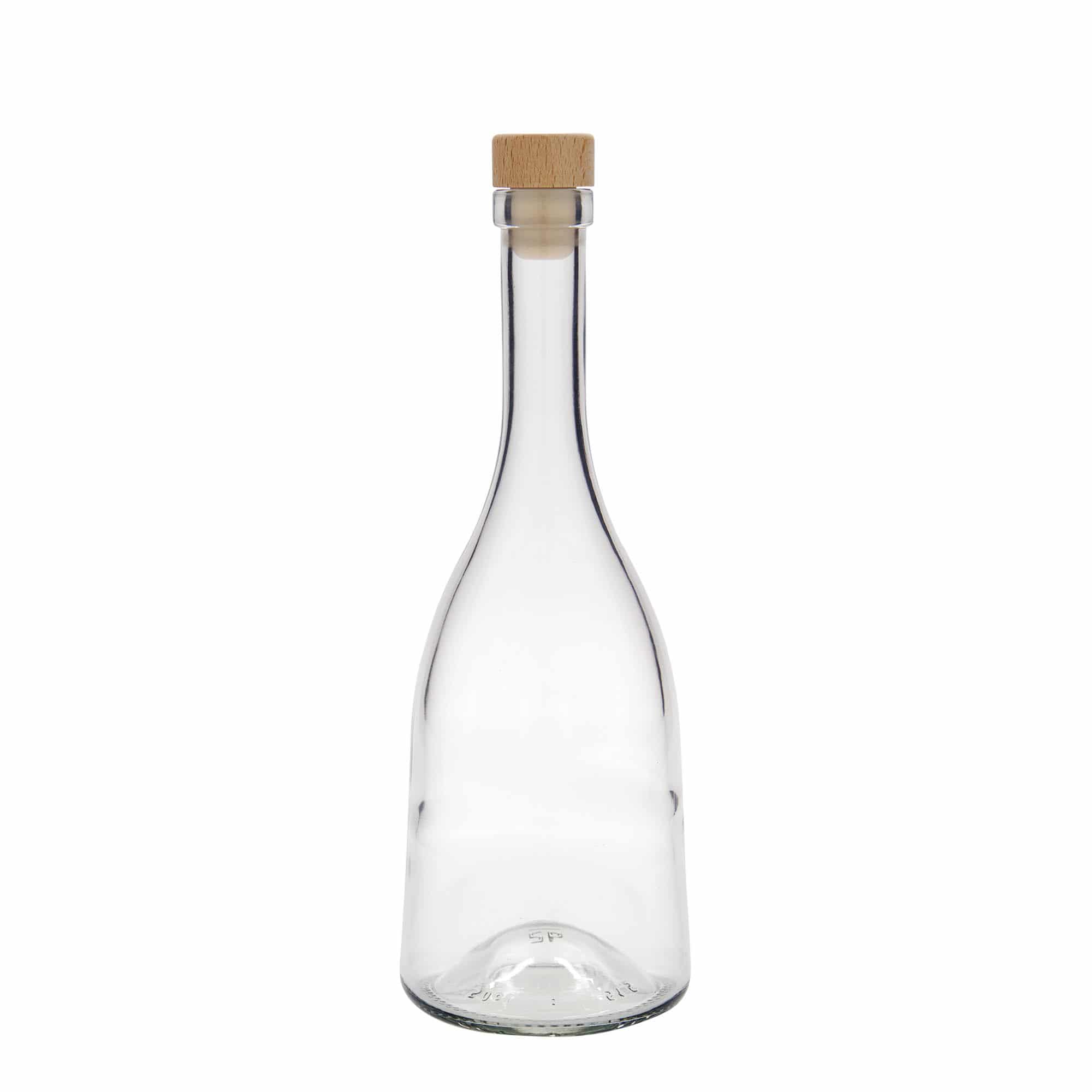 Glazen fles 'Rustica speciale', 500 ml, monding: kurk