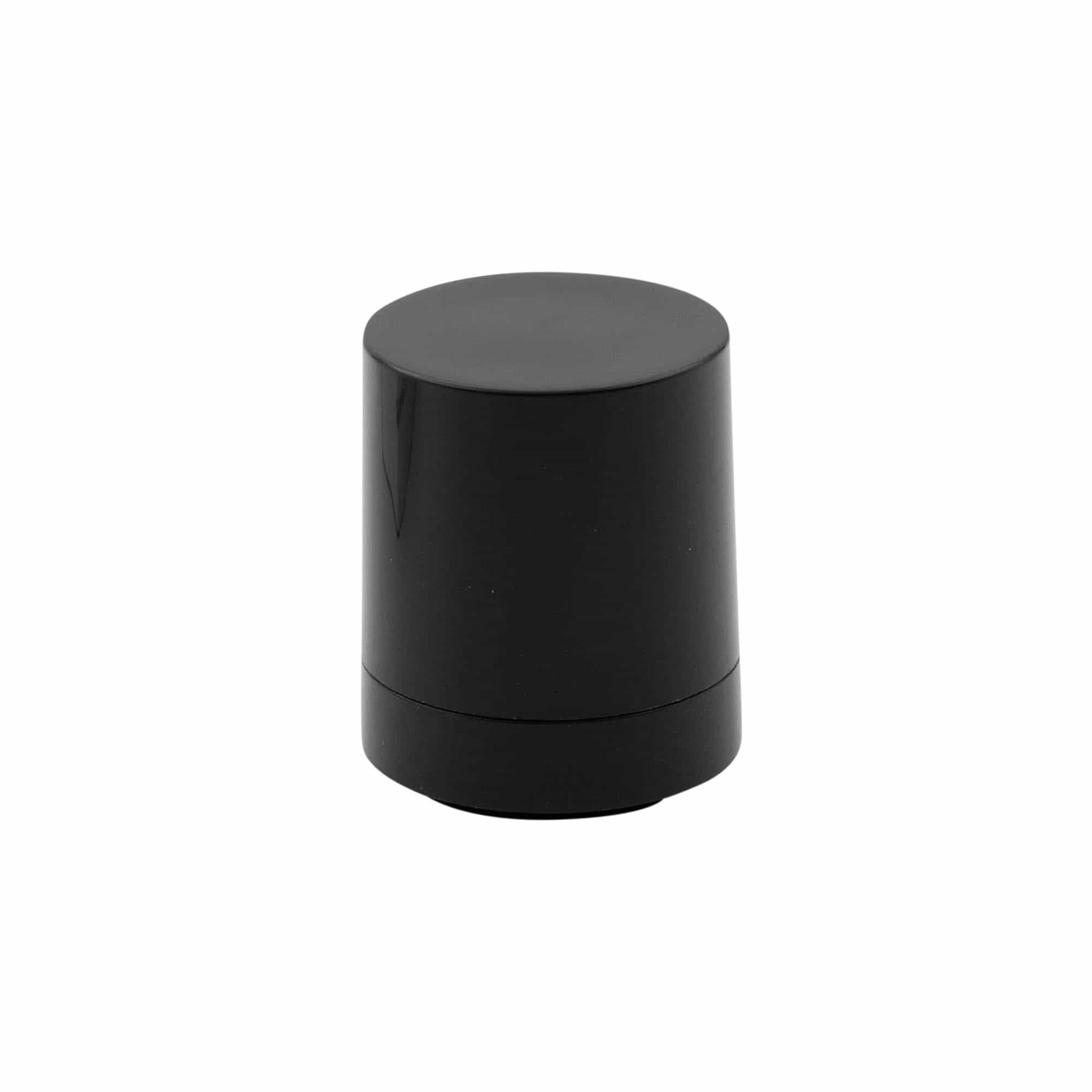 Flacon airless tête de pompe 'Micro', plastique PP, noir Flacon airless tête de pompe 'Micro', plastique PP, noir