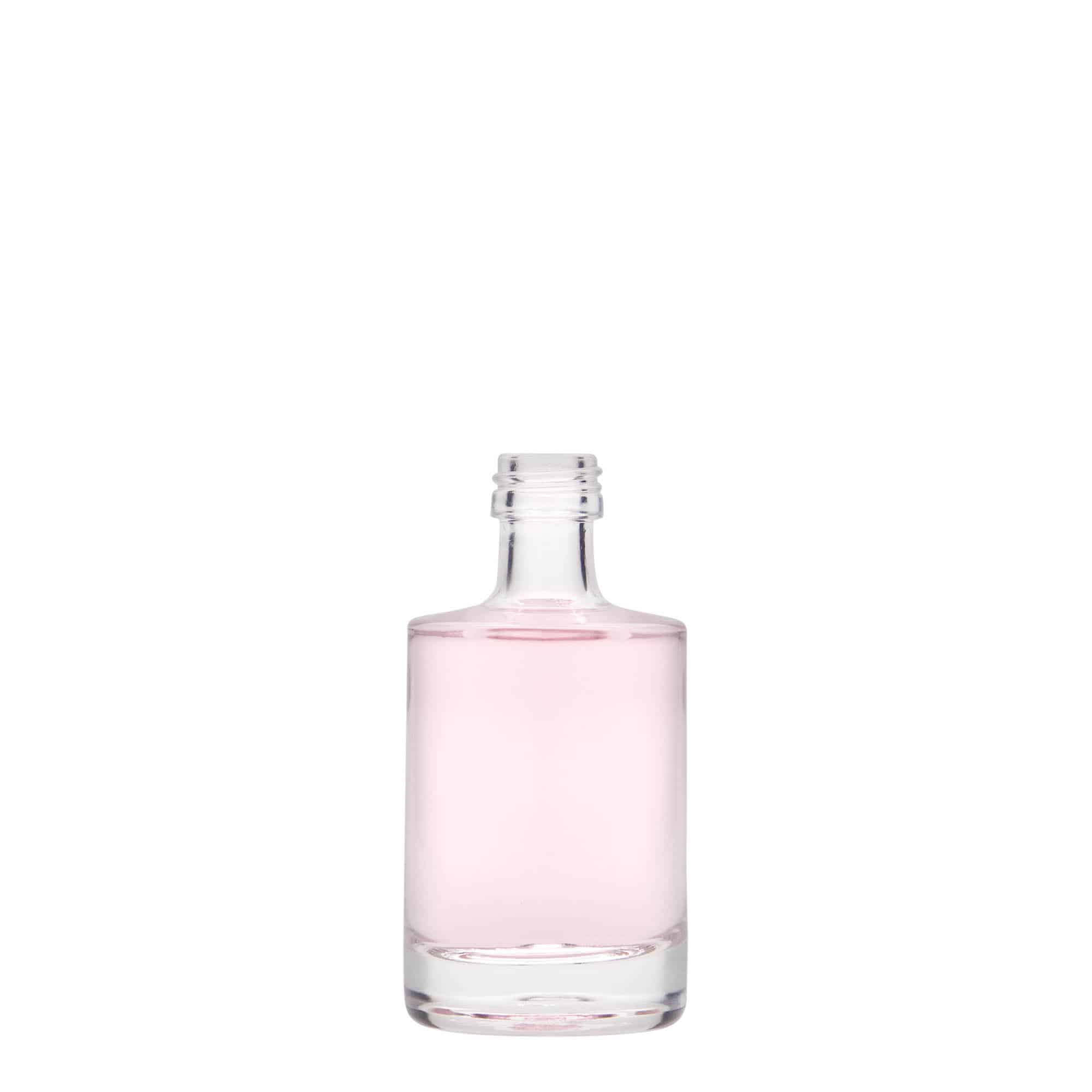 Bouteille en verre 50 ml 'Aventura', bouchage: PP 18