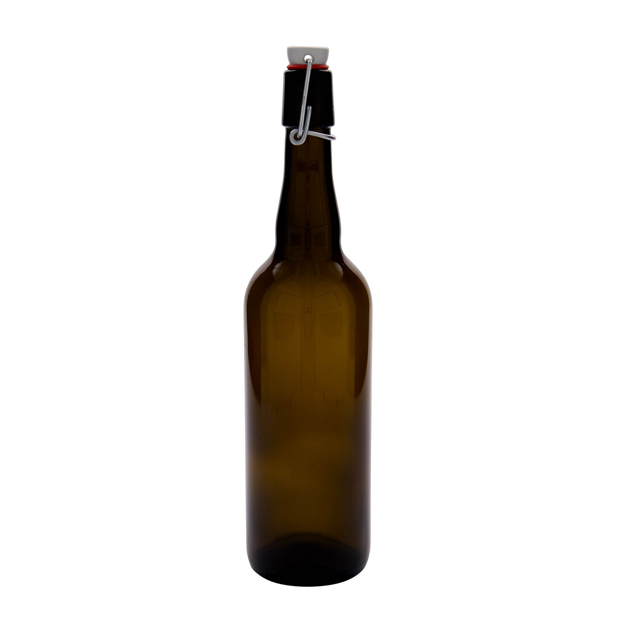 Bouteille de bière Belgique 750 ml, verre, brun, bouchage: bouchon mécanique Bouteille de bière Belgique 750 ml, verre, brun, bouchage: bouchon mécanique