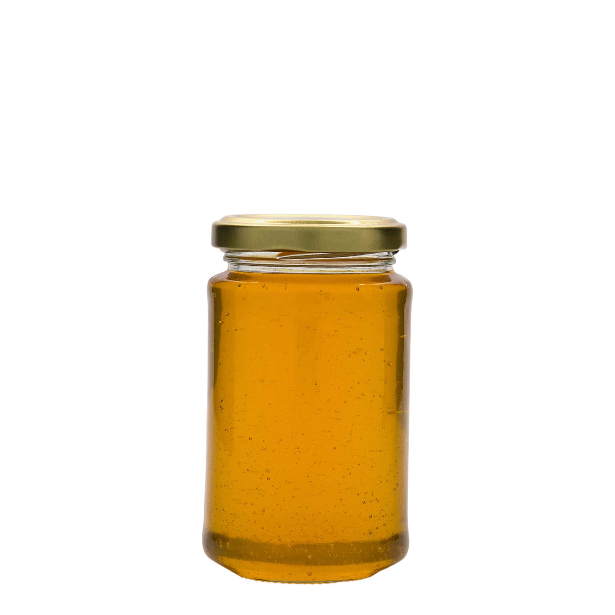 Hoge ronde pot, 250 ml, monding: twist-off (TO 58)