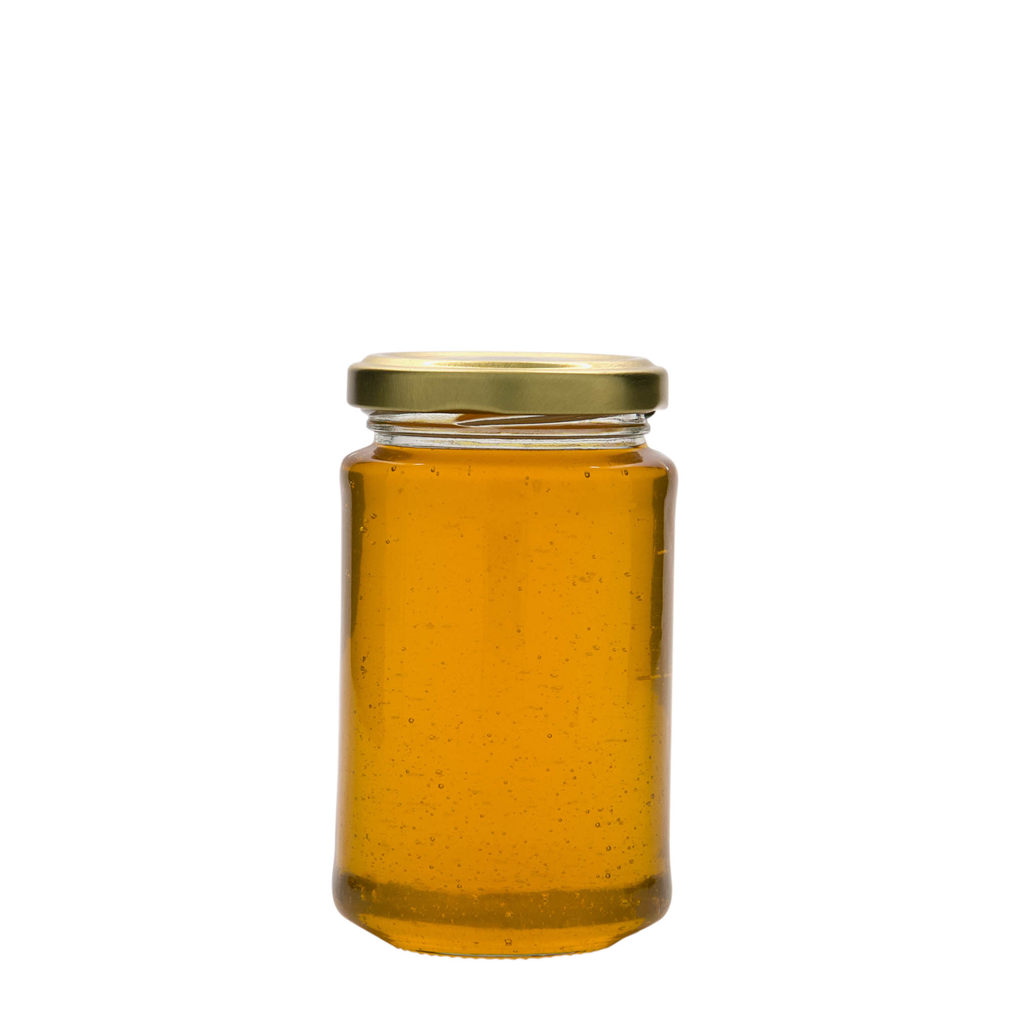 Hoge ronde pot, 250 ml, monding: twist-off (TO 58) Hoge ronde pot, 250 ml, monding: twist-off (TO 58)