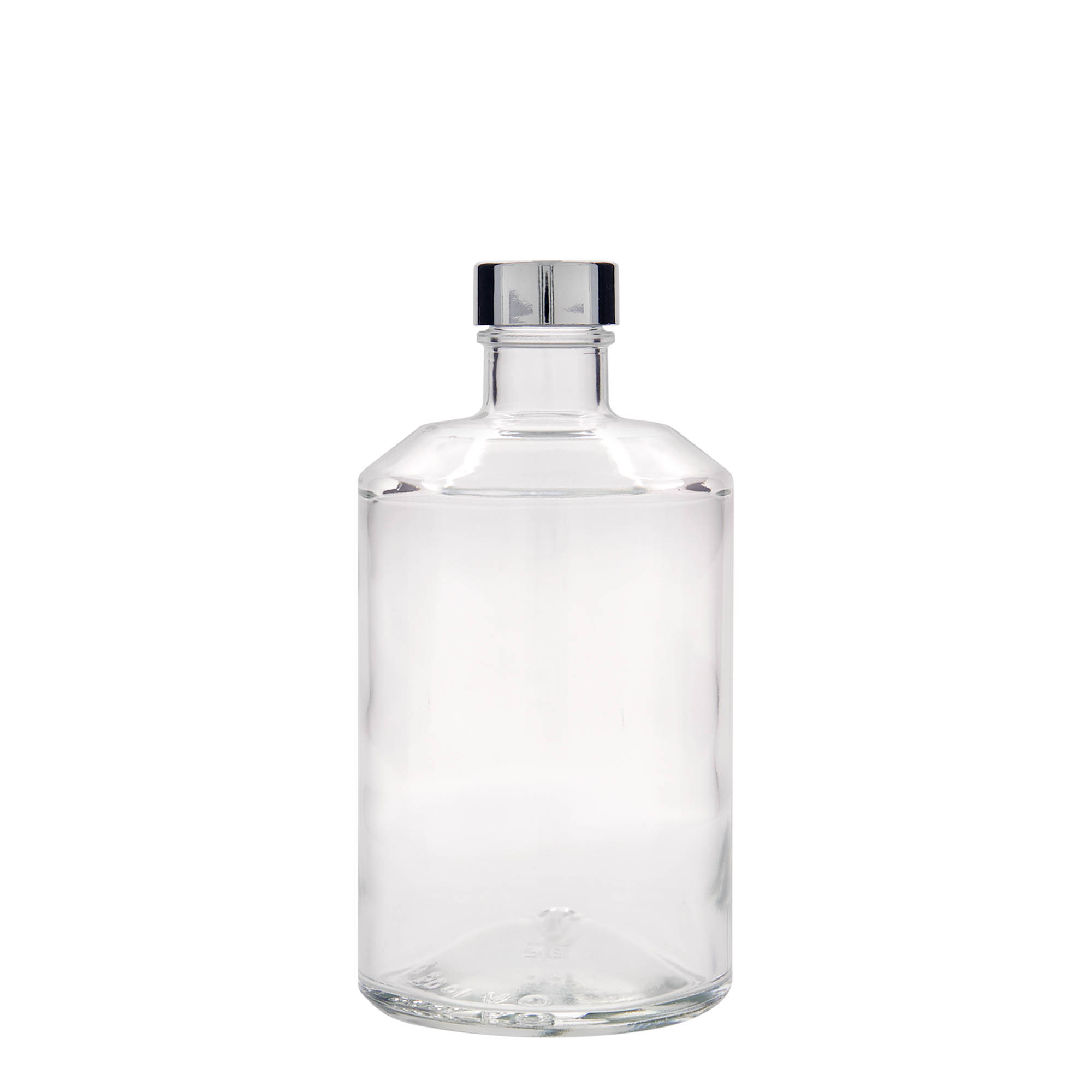 Glazen fles 'Hella', 500 ml, monding: GPI 28 Glazen fles 'Hella', 500 ml, monding: GPI 28