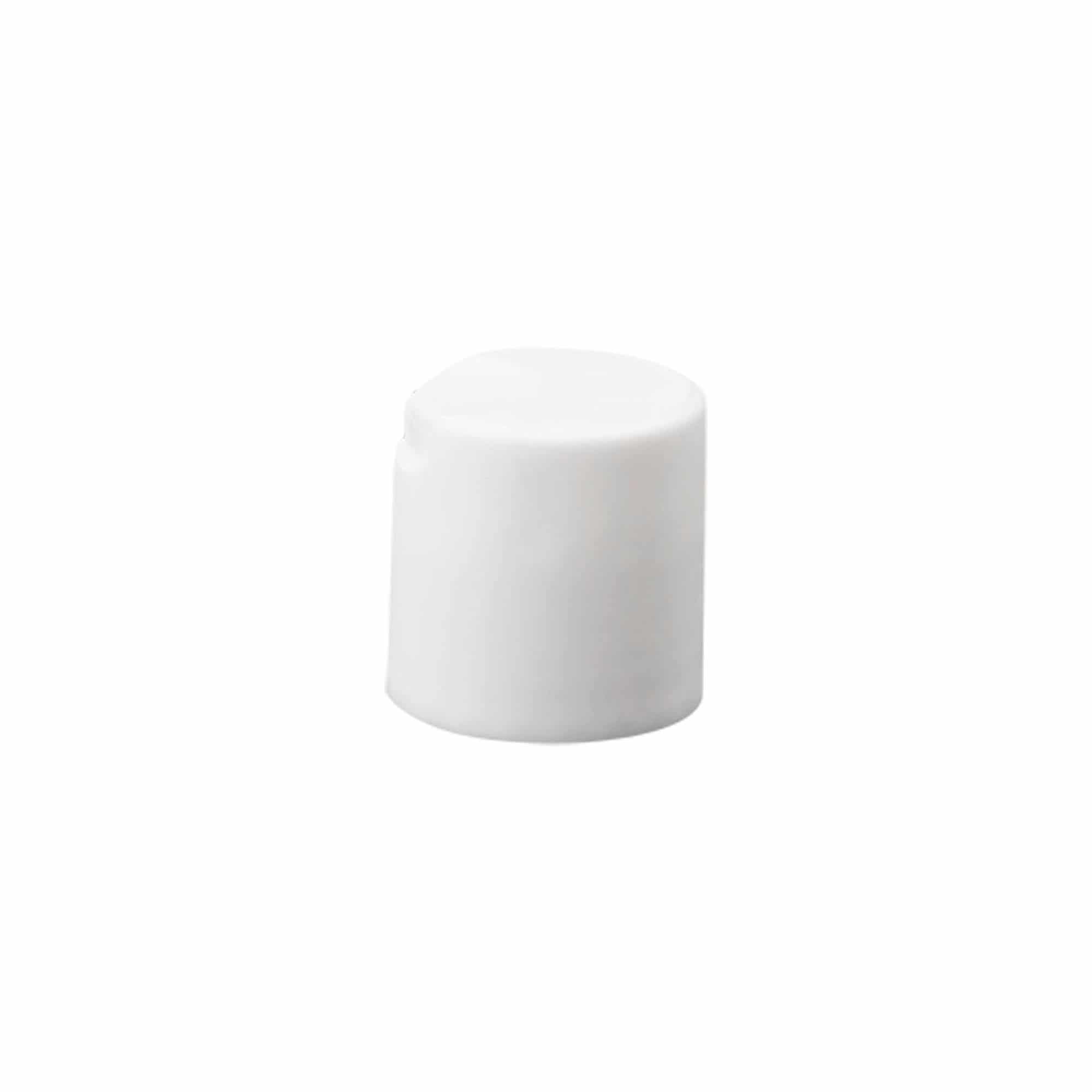 Schroefsluiting Disc Top, PP-kunststof, wit, voor monding: 24/410