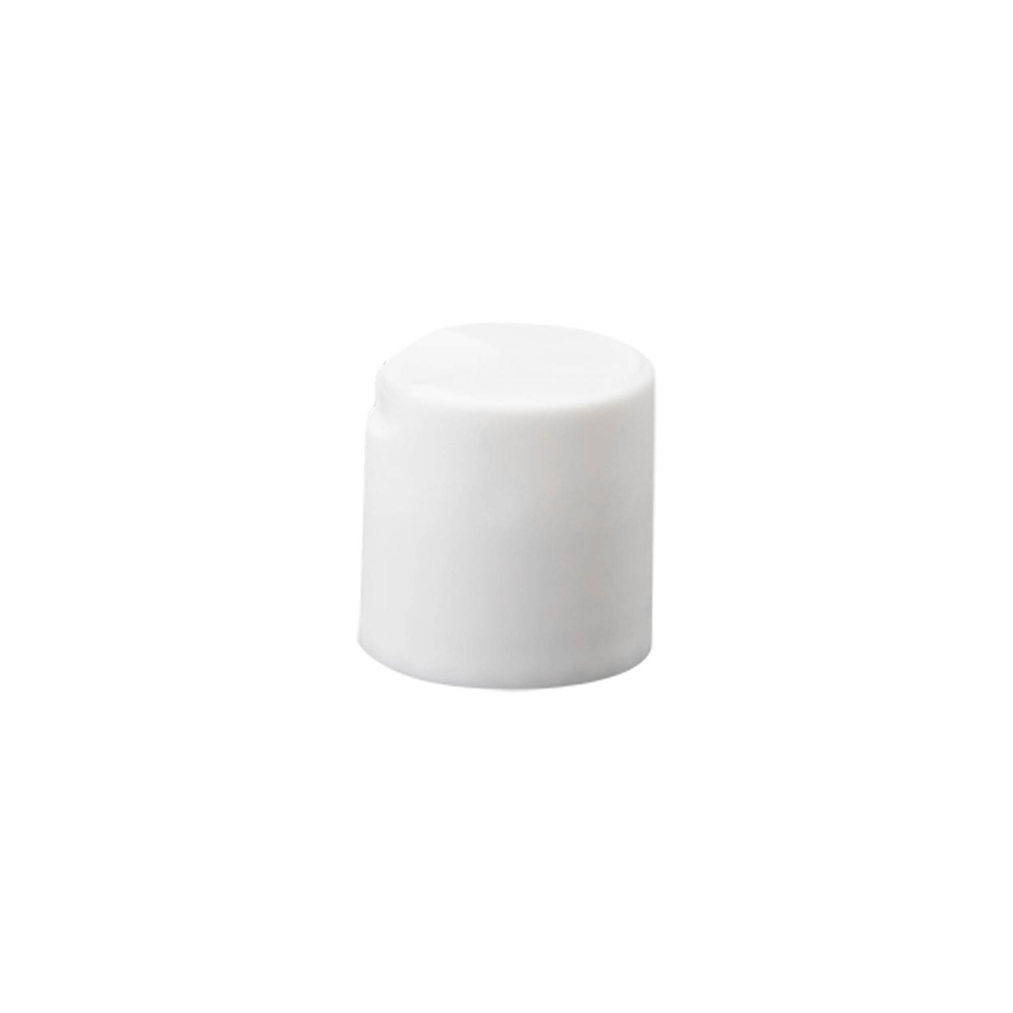 Bougage à vis Disc Top, plastique PP, blanc, pour bouchage: 24/410 Bougage à vis Disc Top, plastique PP, blanc, pour bouchage: 24/410
