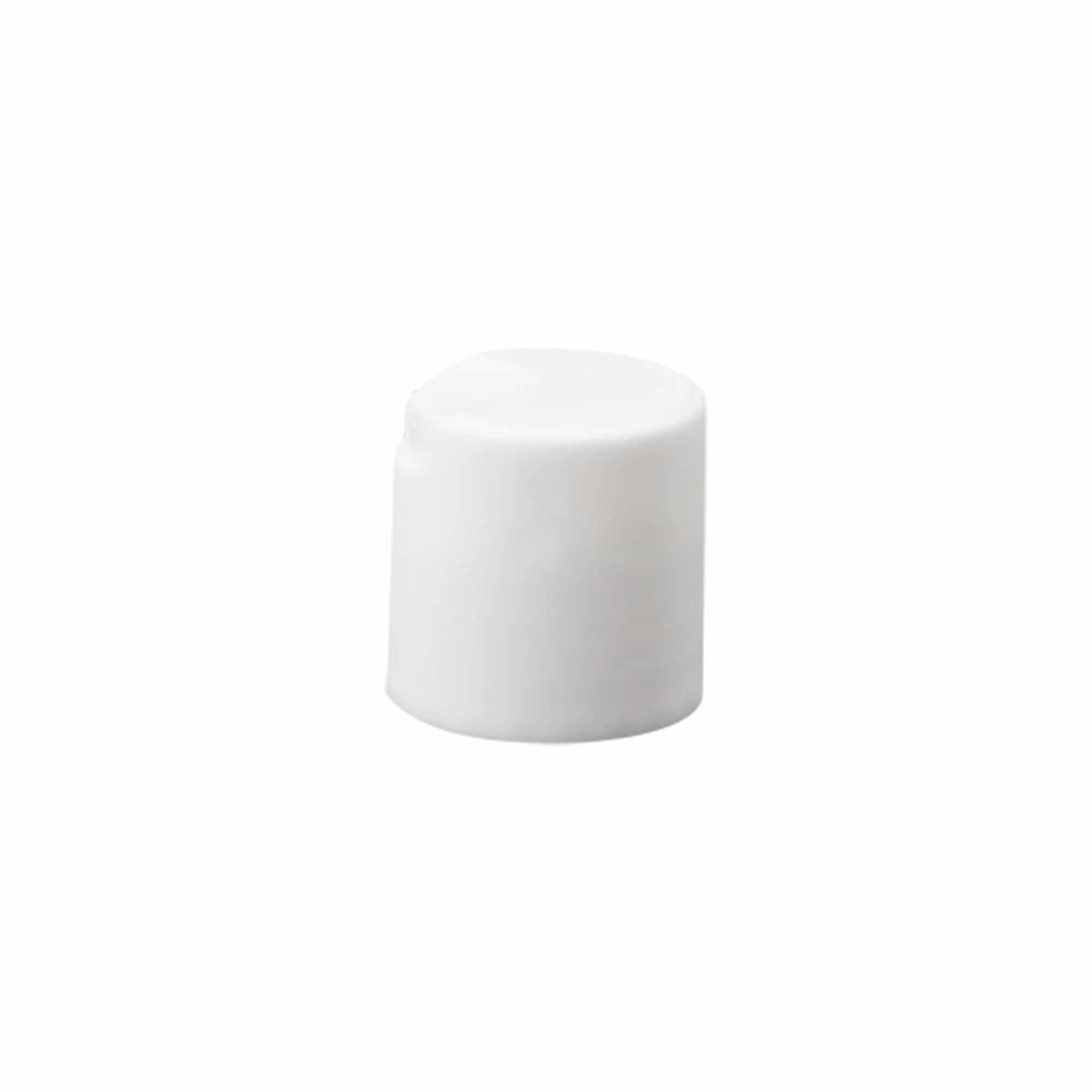 Schroefsluiting Disc Top, PP-kunststof, wit, voor monding: 24/410