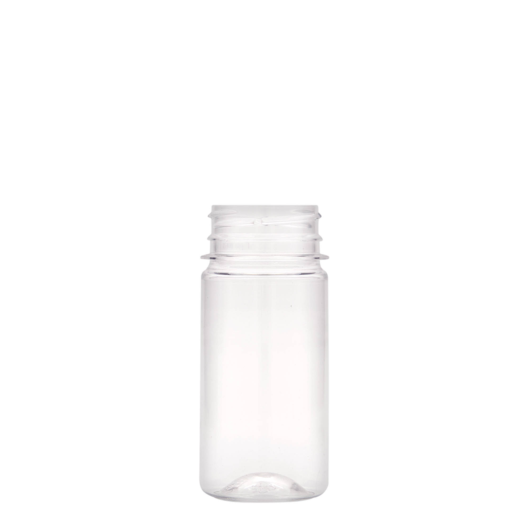 Bouteille en PET 100 ml 'Everytime', plastique, bouchage: 38 mm
