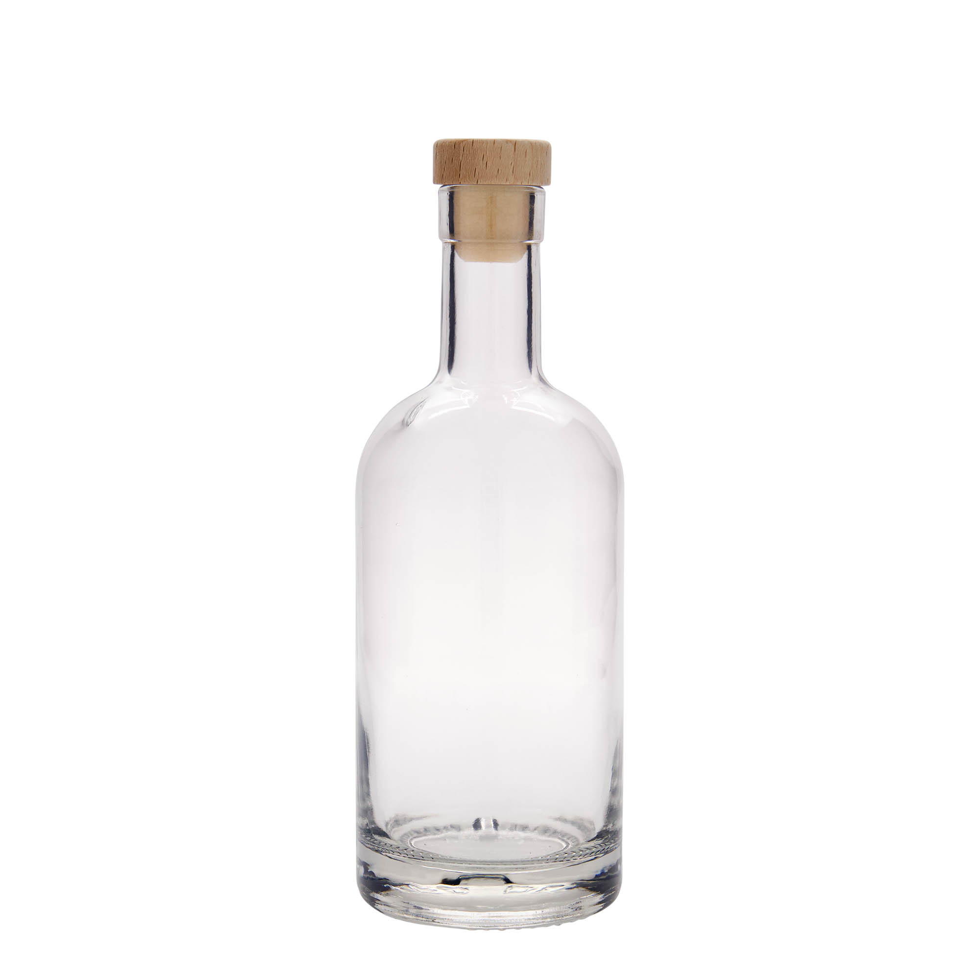 Glazen fles 'Franco', 500 ml, monding: kurk Glazen fles 'Franco', 500 ml, monding: kurk