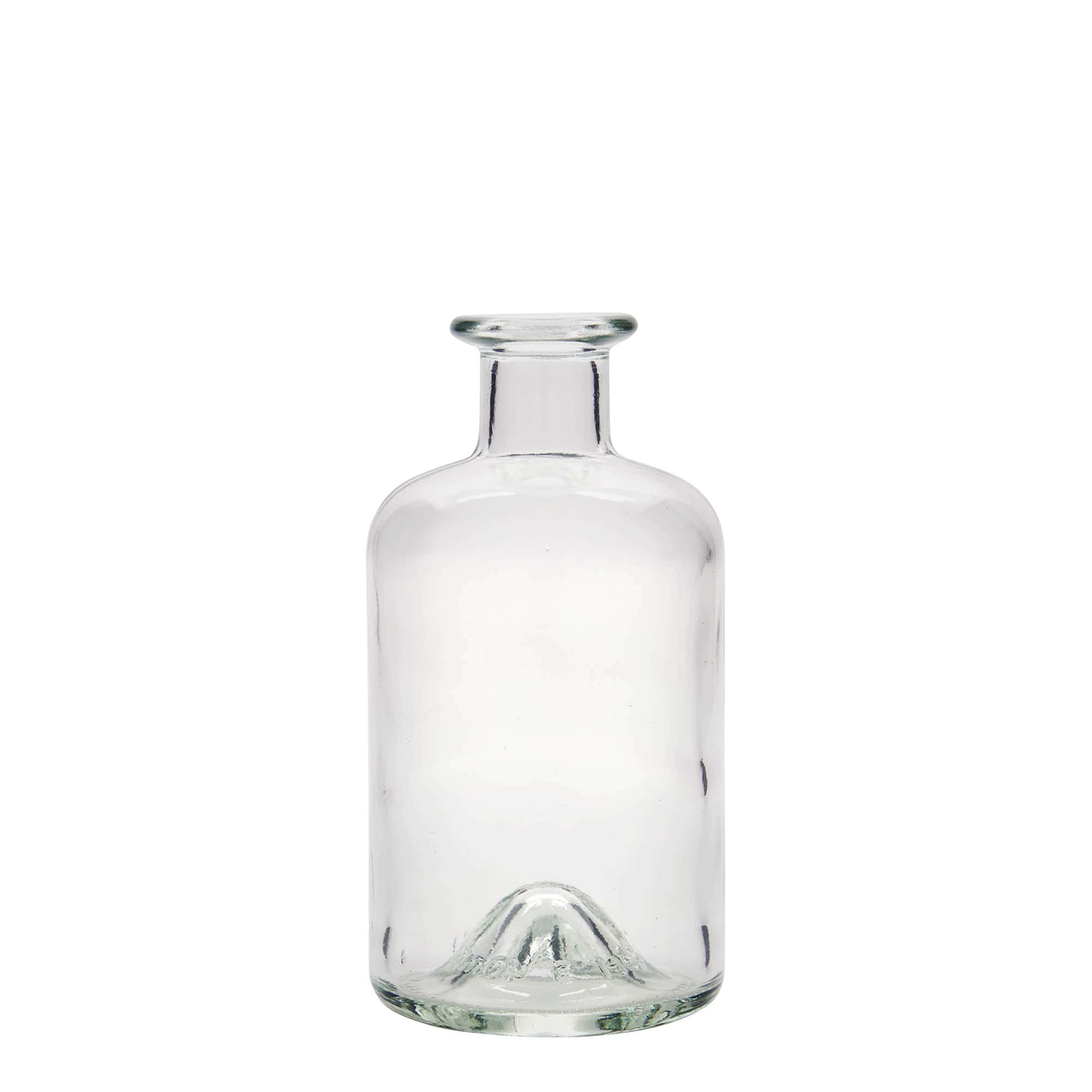 Bouteille en verre apothicaire 350 ml, bouchage: bouchon
