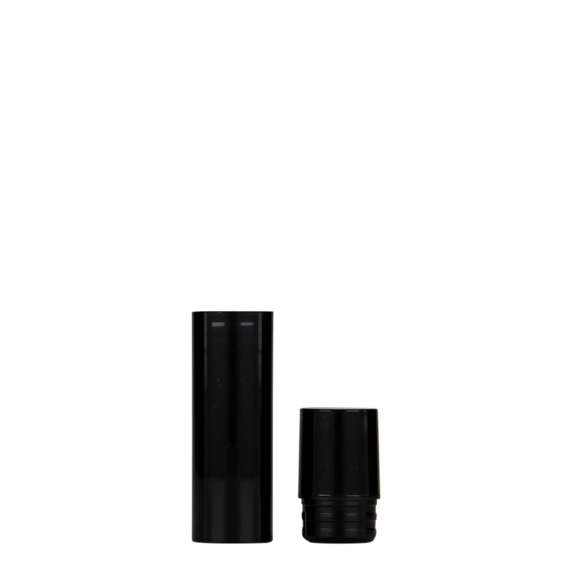 Flacon airless 10 ml 'Nano', plastique PP, noir Flacon airless 10 ml 'Nano', plastique PP, noir