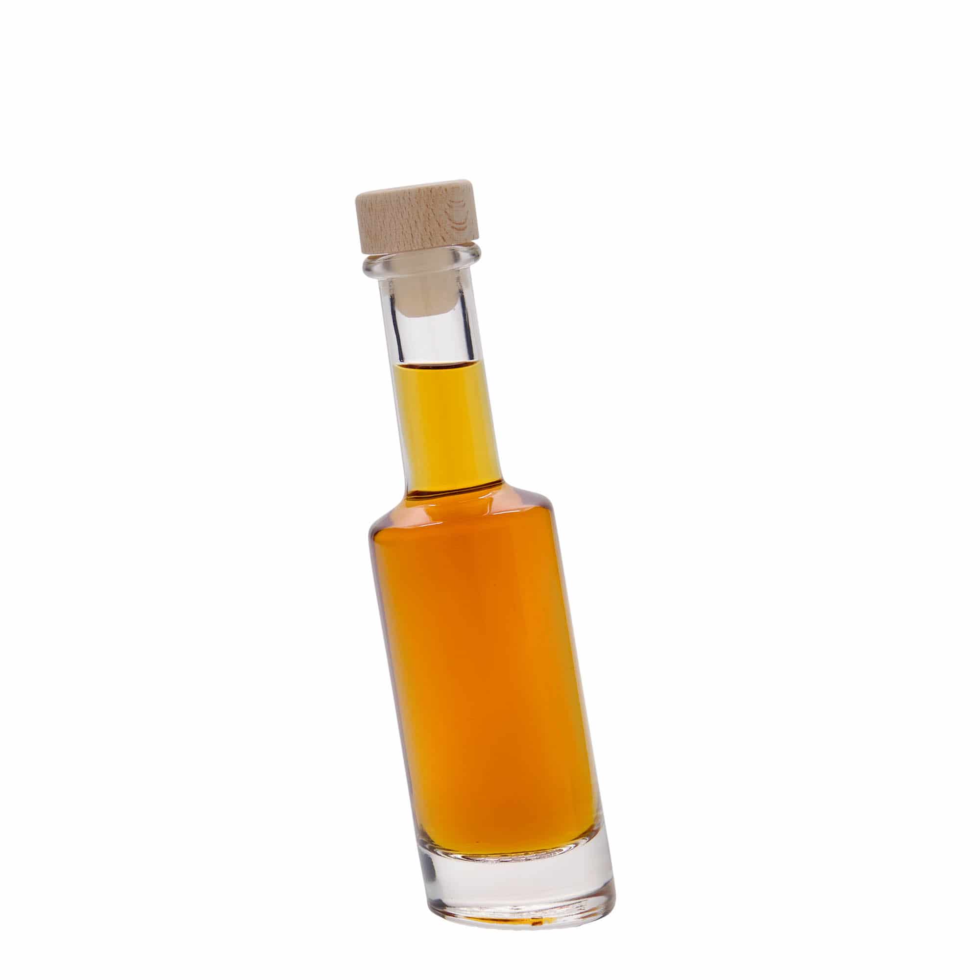 Glazen fles 'Bounty', 100 ml, monding: kurk