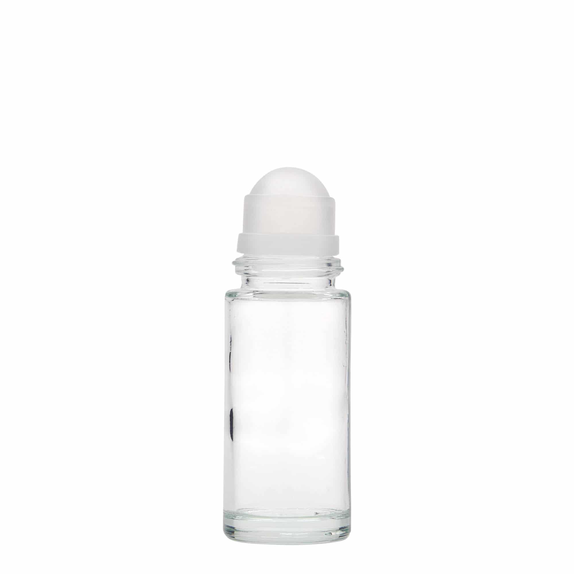 Flacon Roll-on 50 ml, verre, bouchage: Bougage à vis